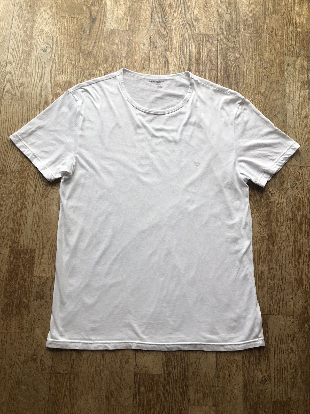 Emporio Armani EMPORIO ARMANI CLASSIC QUALITY WHITE TEE SHIRT Size US L / EU 52-54 / 3 - 1 Thumbnail
