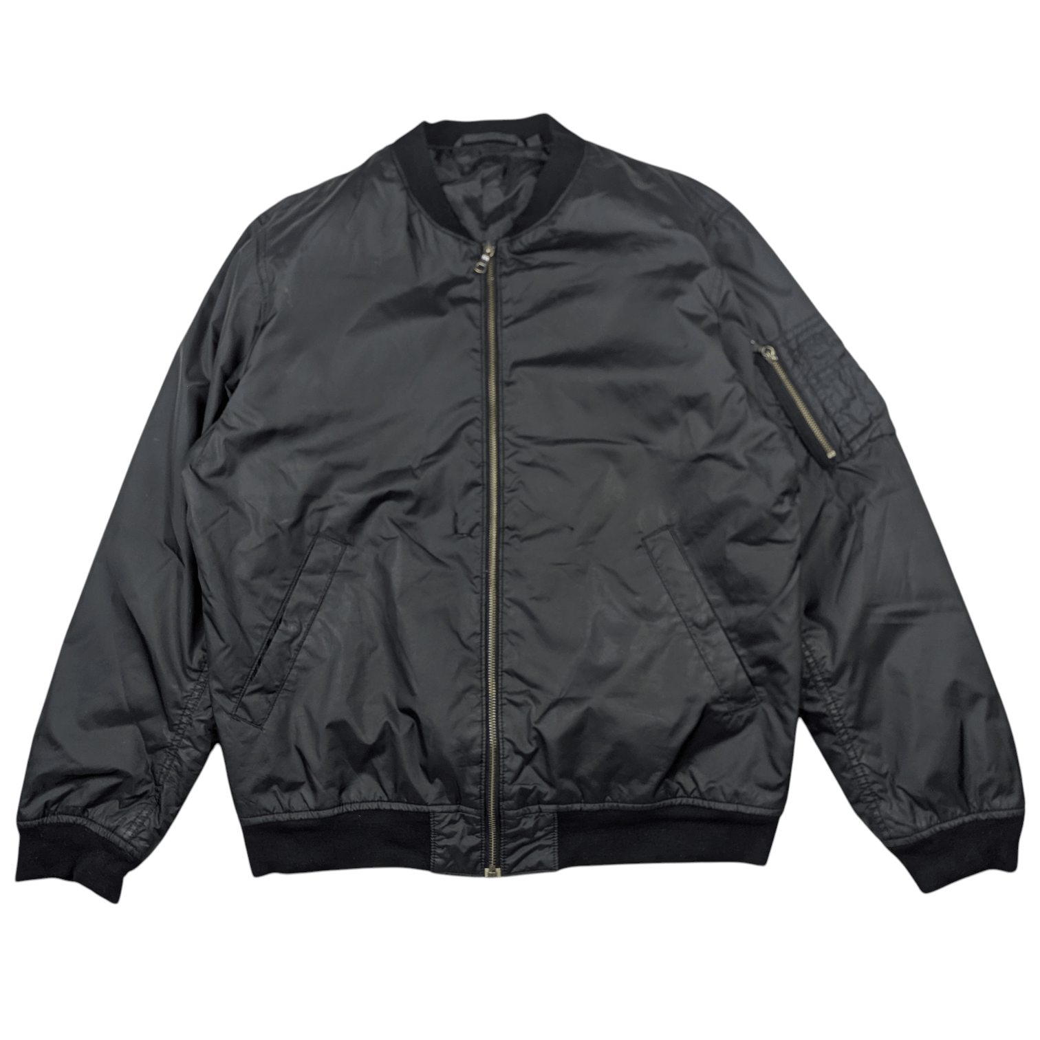 Uniqlo UNIQLO Bomber Light Flight Jacket Size US XL / EU 56 / 4 - 4 Thumbnail