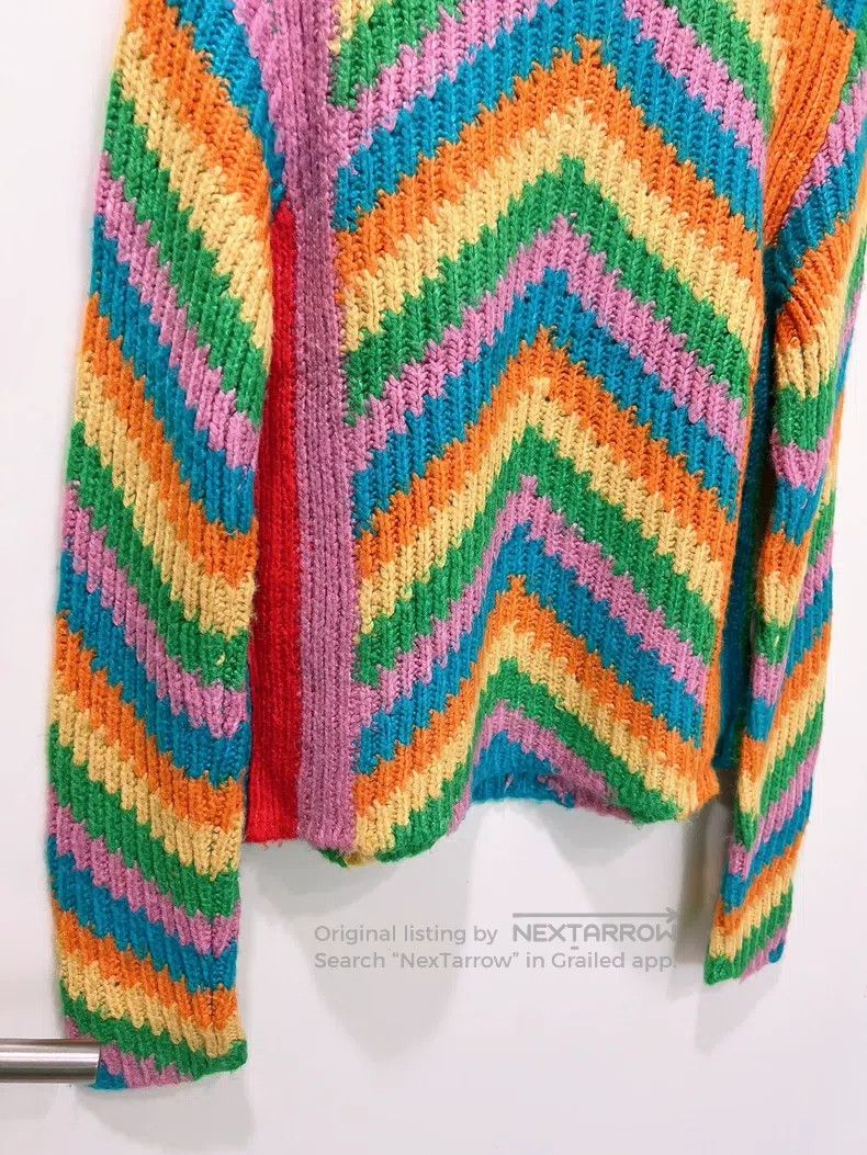 Valentino Valentino Color-blocked sweater knitwear Size S / US 4 / IT 40 - 5 Thumbnail
