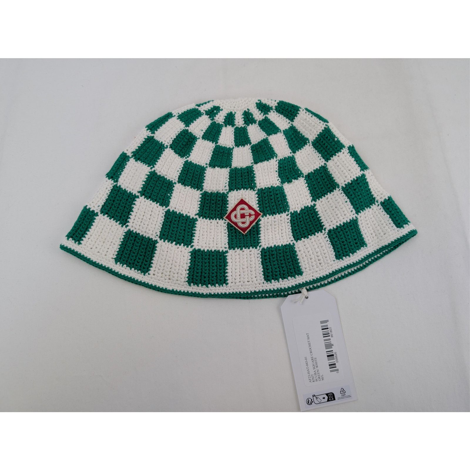 Casablanca o1rshd1 Size: M-L / Scuba Square Crochet Beanie Cap / Hat Size ONE SIZE - 13 Thumbnail