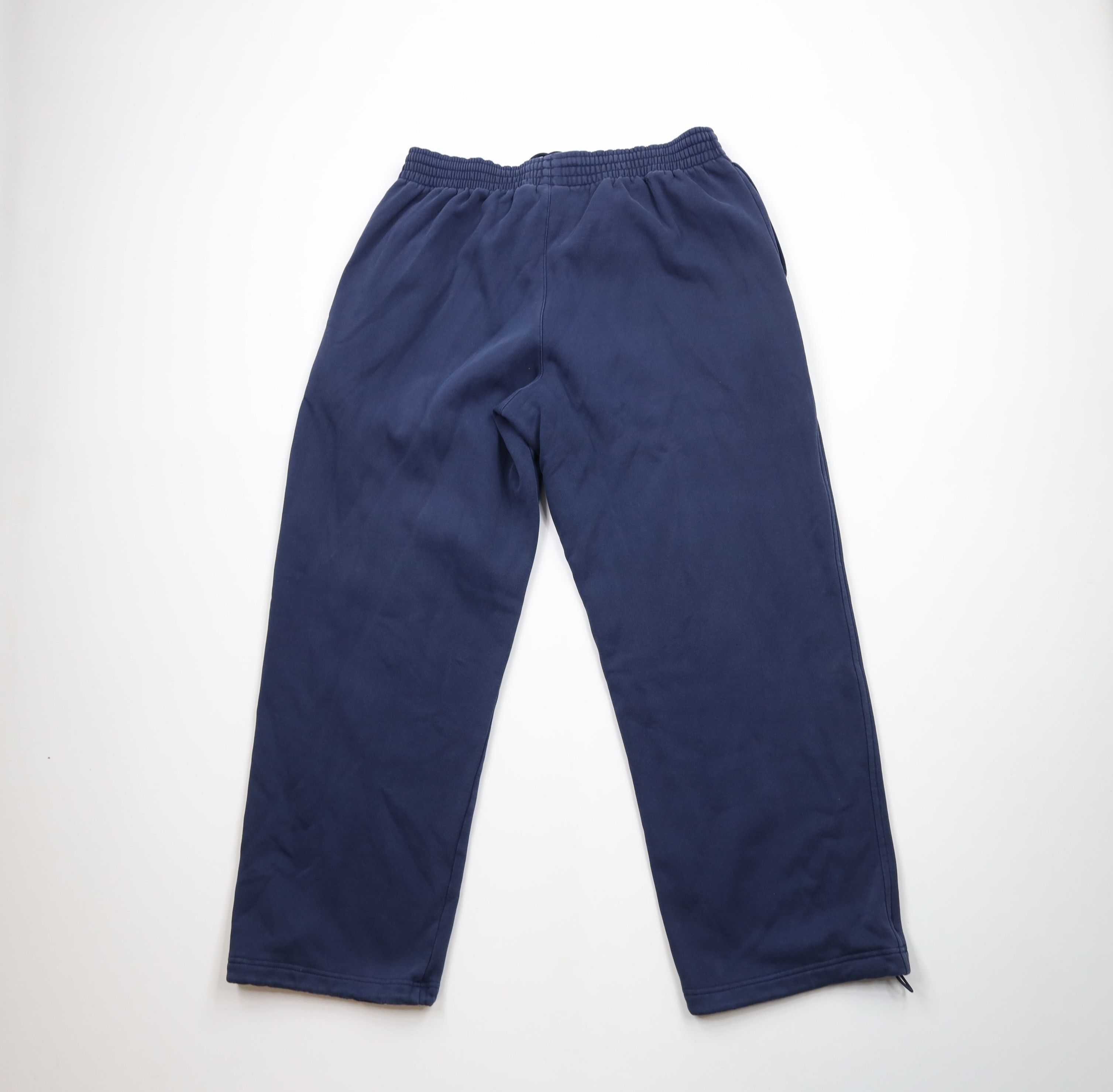 Adidas × Vintage Vintage 90s Y2K Adidas Spell Out Wide Leg Sweatpants Pants Size US 36 / EU 52 - 11 Thumbnail