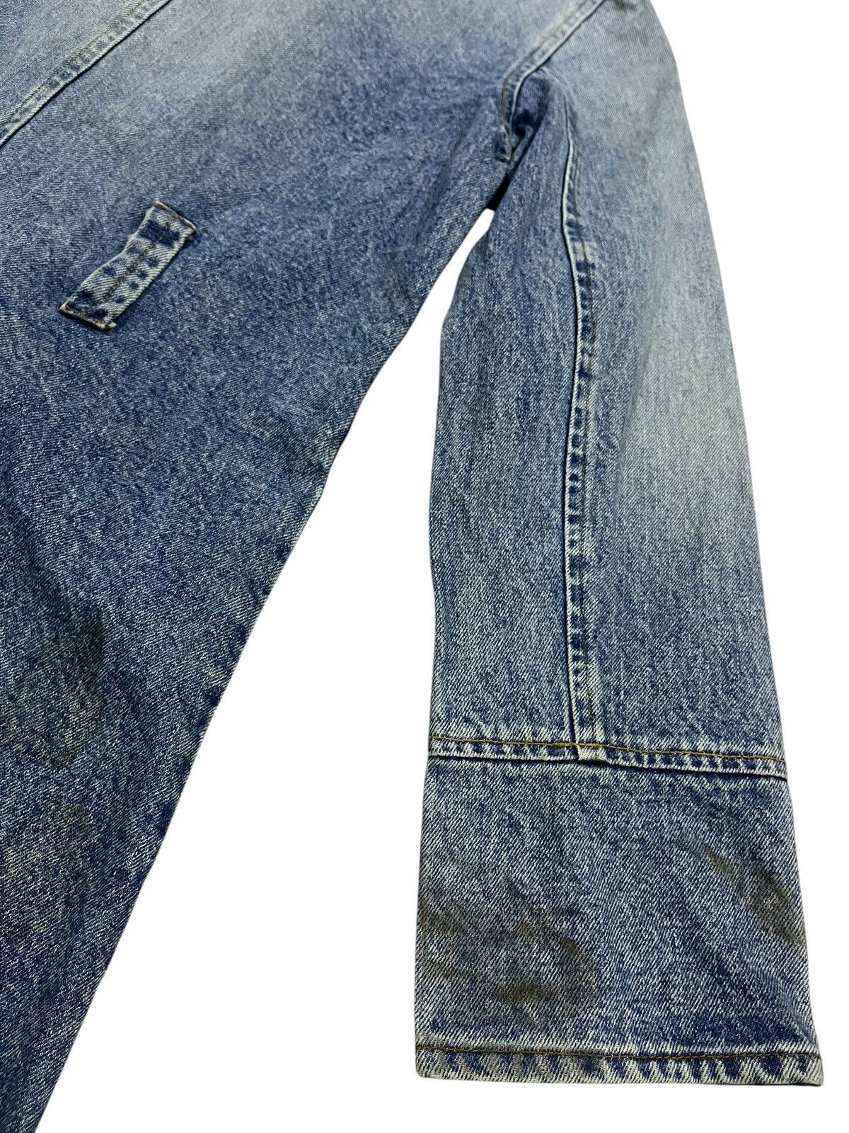 Hysteric Glamour 🇯🇵 BLUE MOON BLUE JAPAN DOUBLE BREASTED DENIM LONG JACKET Size ONE SIZE - 16 Thumbnail