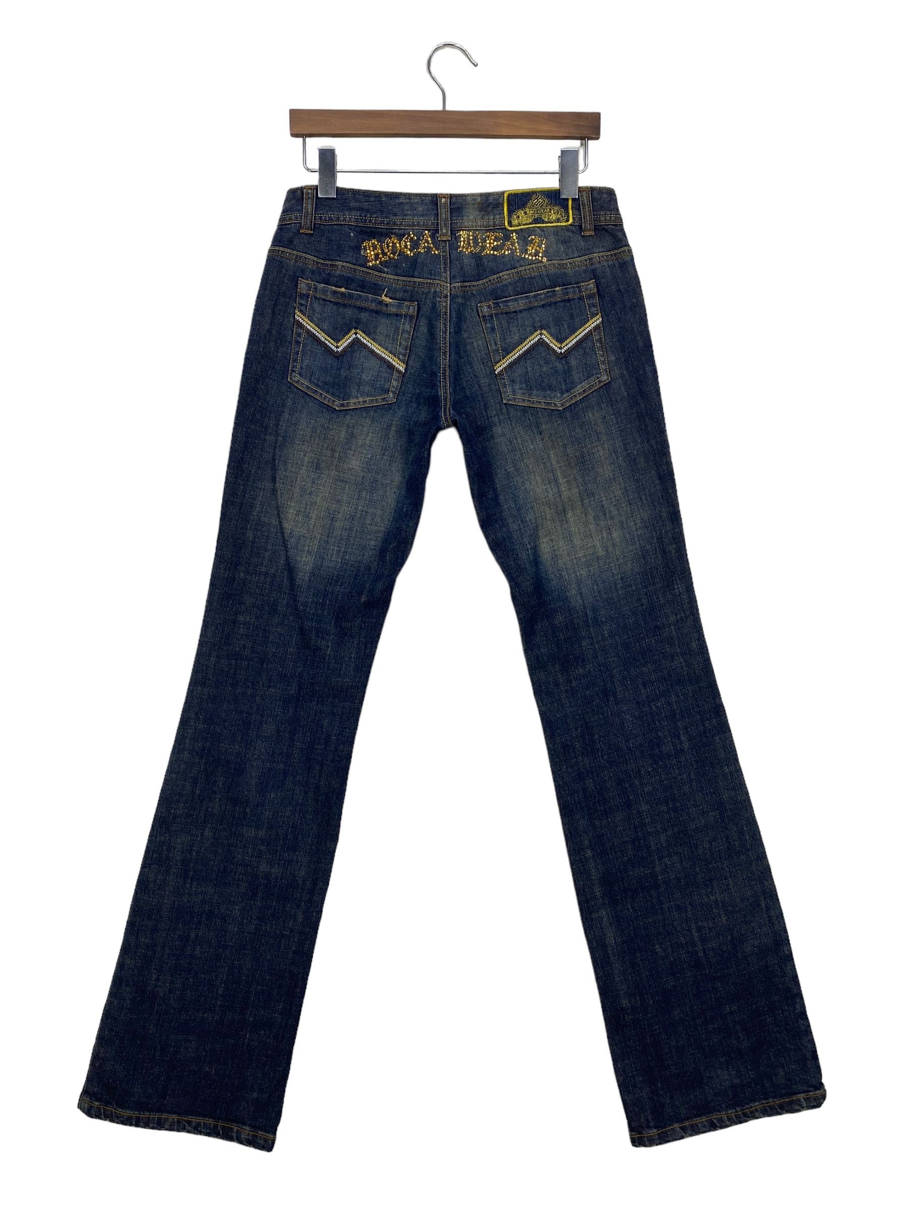 Jay-Z Rocawear Hip Hop Skateboards Flare Jeans Size 28" / US 6 / IT 42 - 1 Thumbnail