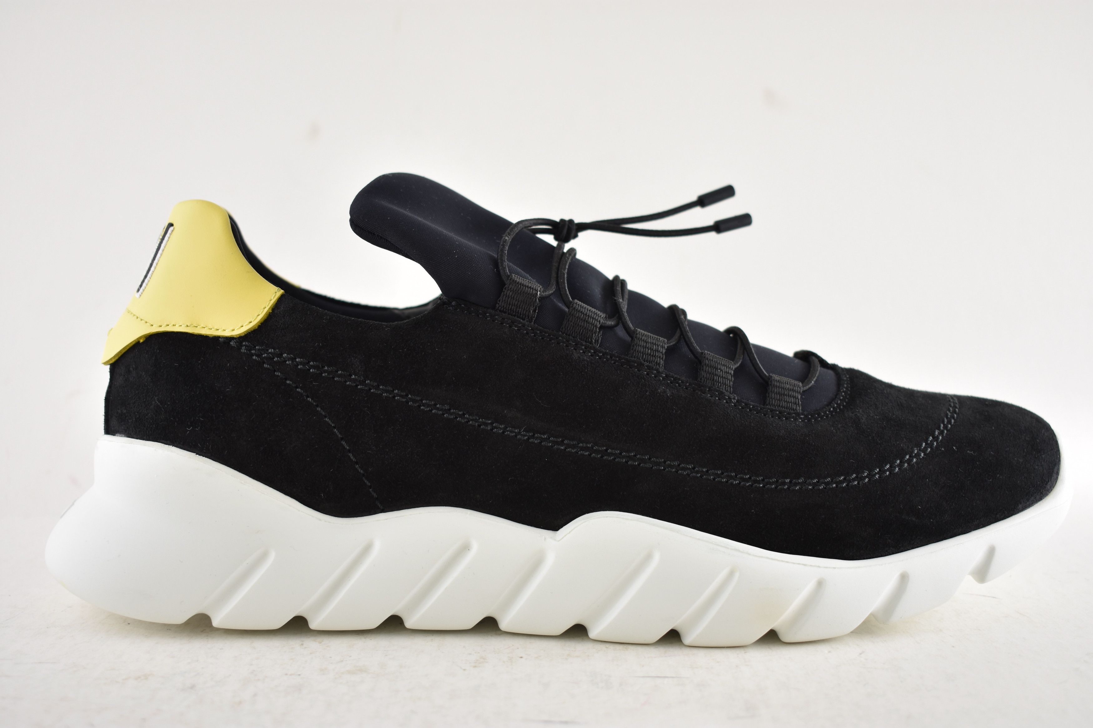 Fendi Fendi White Yellow Runner Trainer Sneaker UK 9.5 US 10.5 Size US 10.5 / EU 43-44 - 2 Thumbnail