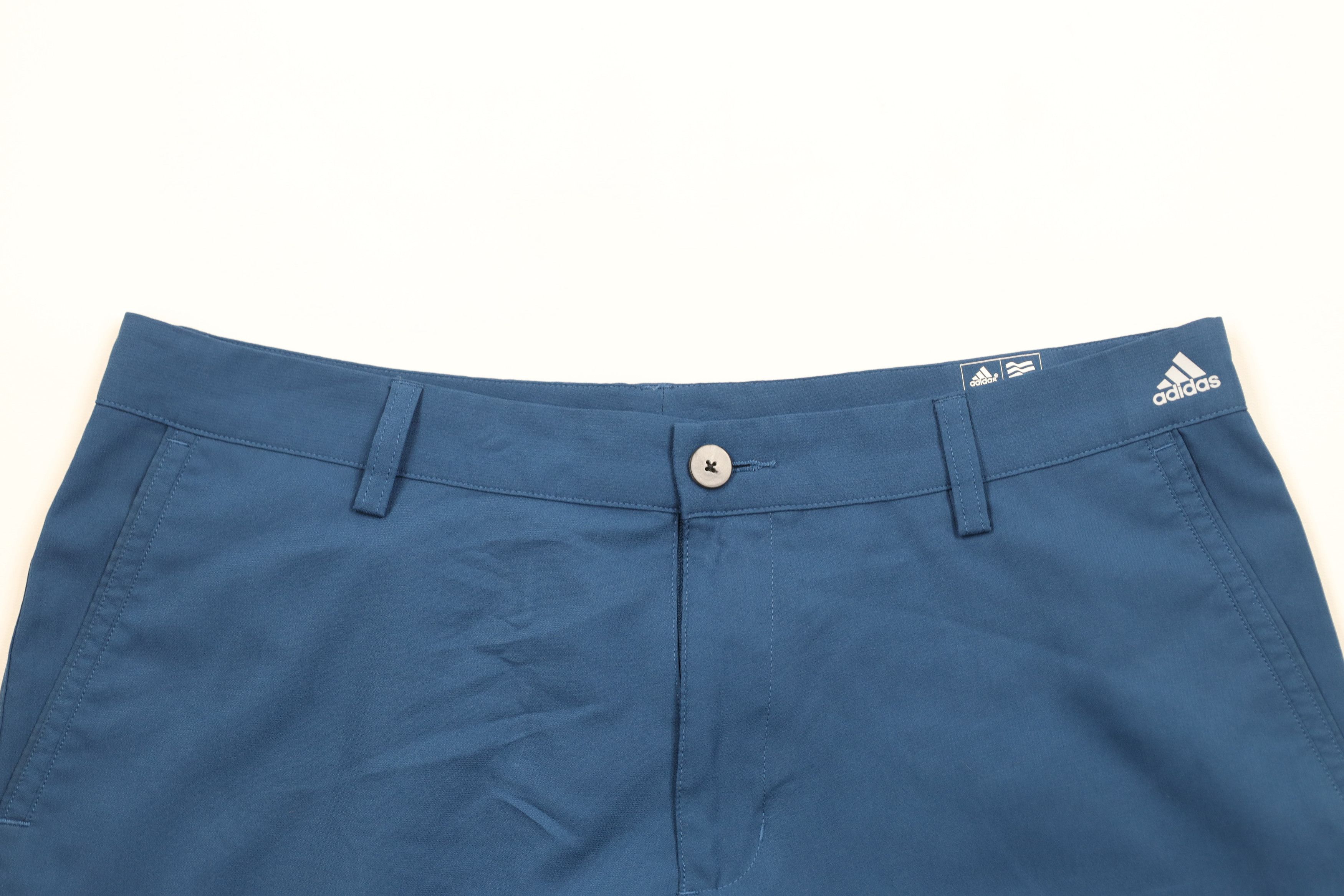 Adidas × Vintage Adidas Golf Adizero Tech Golfing Chino Shorts Blue Polyester Size US 34 / EU 50 - 2 Thumbnail