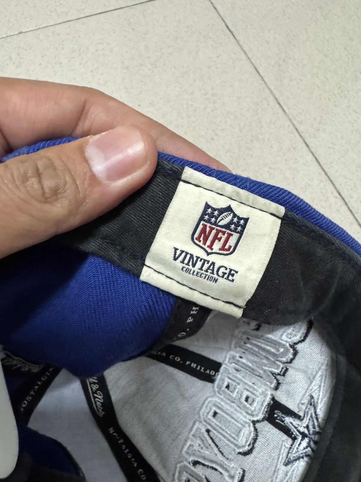 Mitchell & Ness MITCHELL & NESS DALLAS COWBOYS DIAMOND CAP HAT Size ONE SIZE - 9 Thumbnail
