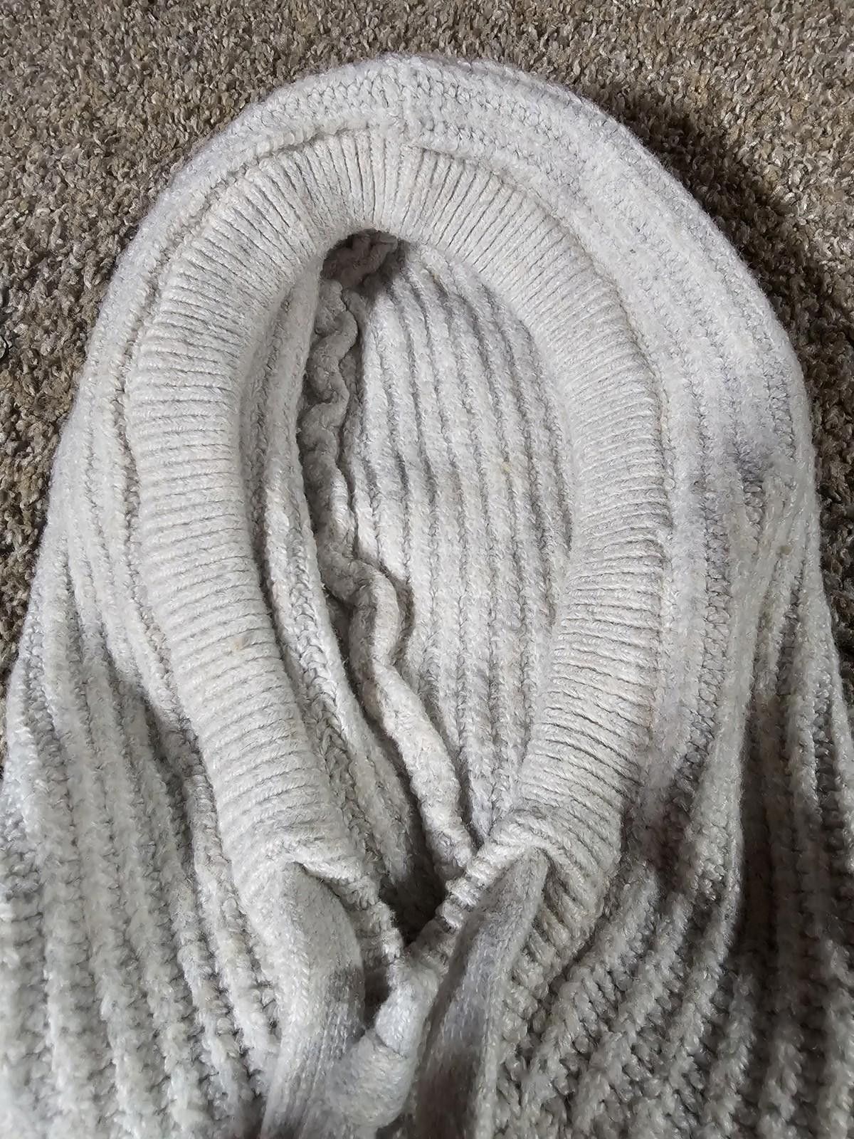 American Eagle Outfitters American Eagle Hoodie Thick Knit Beige Cream XS Super Soft Size US XS / EU 42 / 0 - 4 Thumbnail