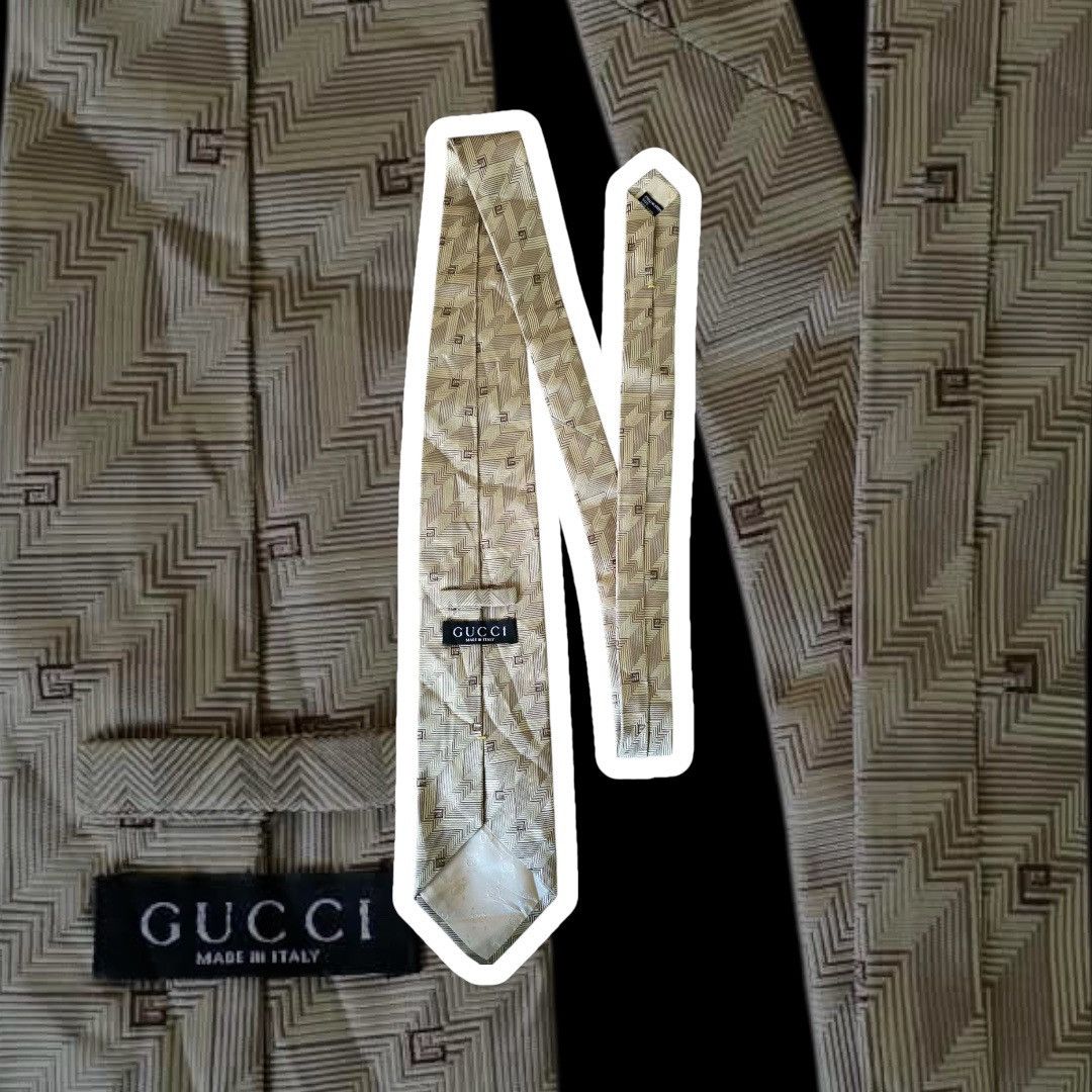Gucci Gucci tie made in italy silk Size ONE SIZE - 1 Thumbnail