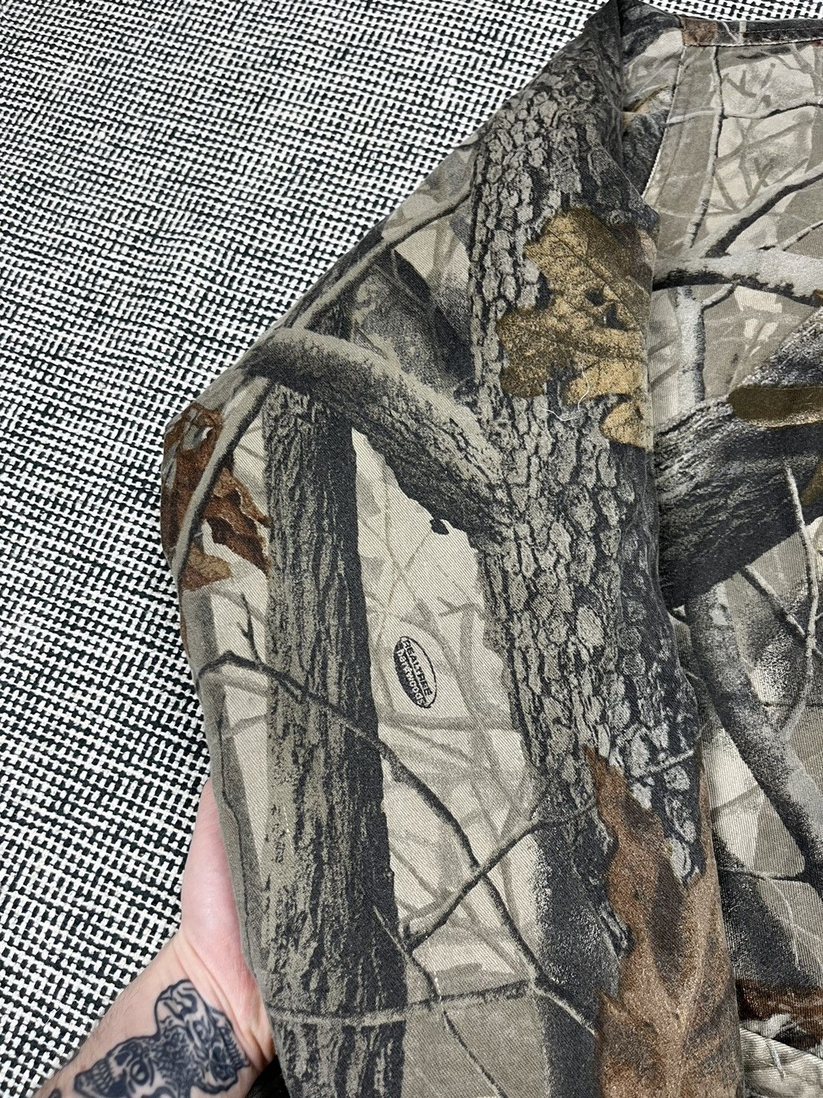Realtree × Vintage Realtree oversized camo bomber jacket y2k worker Size US XXL / EU 58 / 5 - 8 Thumbnail
