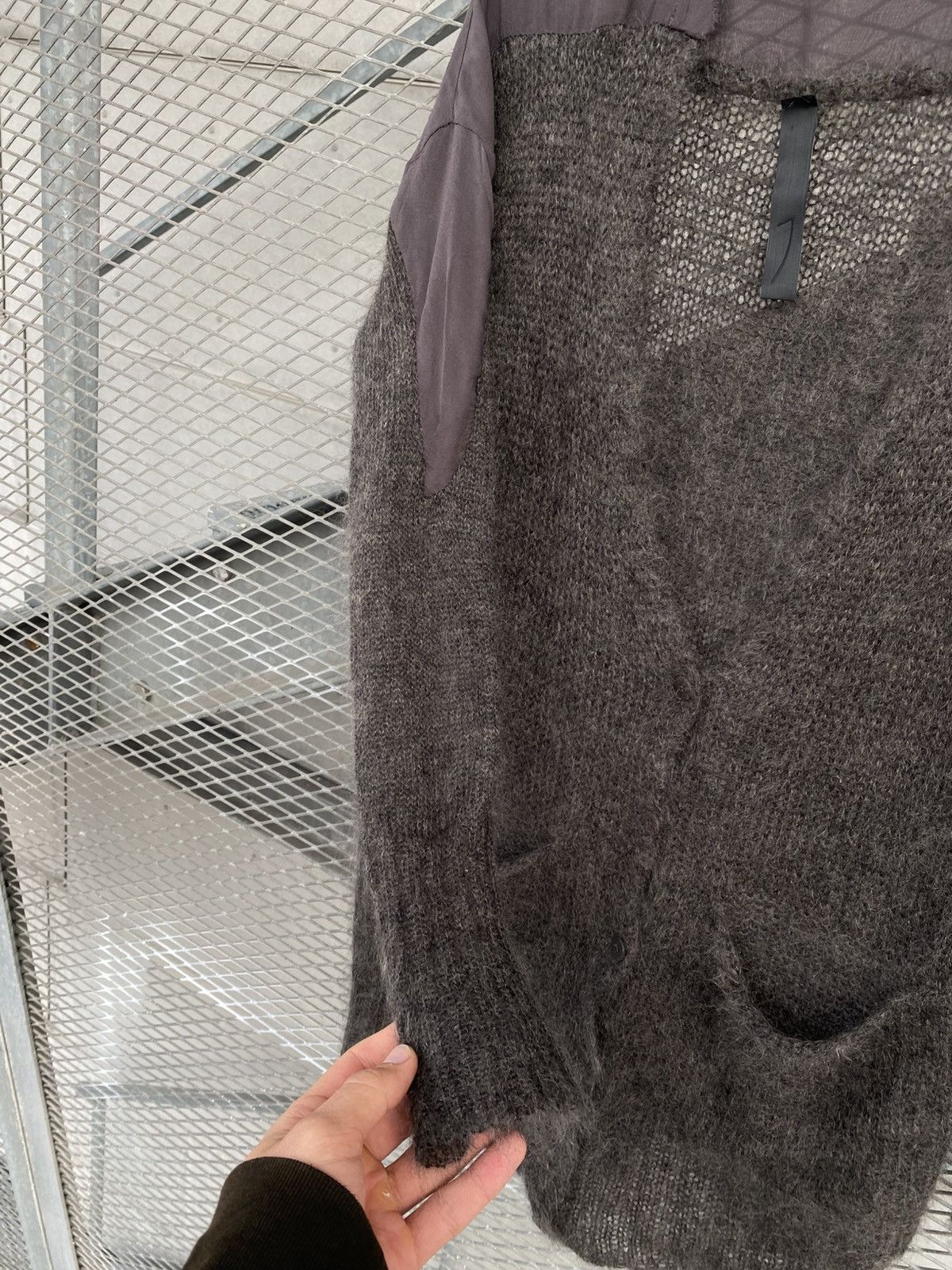 Ilaria Nistri Ilaria Nistri Mohair Avant-Garde Cardigan Size US S / EU 44-46 / 1 - 23 Thumbnail