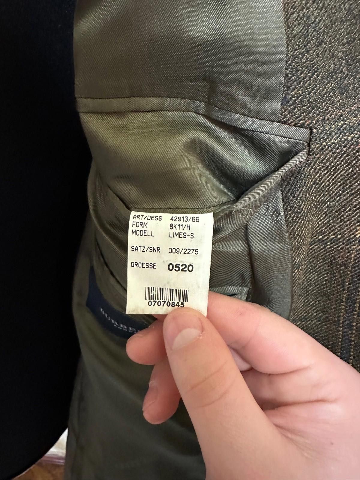 Burberry Burberry London Wool Tweed Plaid Sport Coat Blazer Jacket 52 Size 52R - 9 Thumbnail