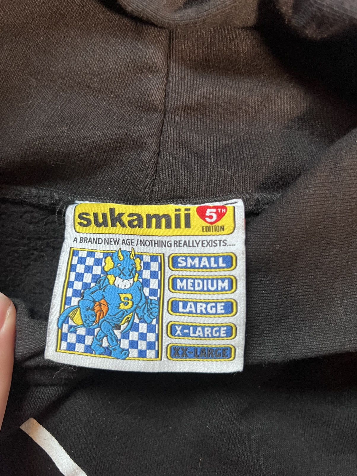 Sukamii Sukamii ‘Love’ Puff Print hoodie Size US XXL / EU 58 / 5 - 4 Thumbnail