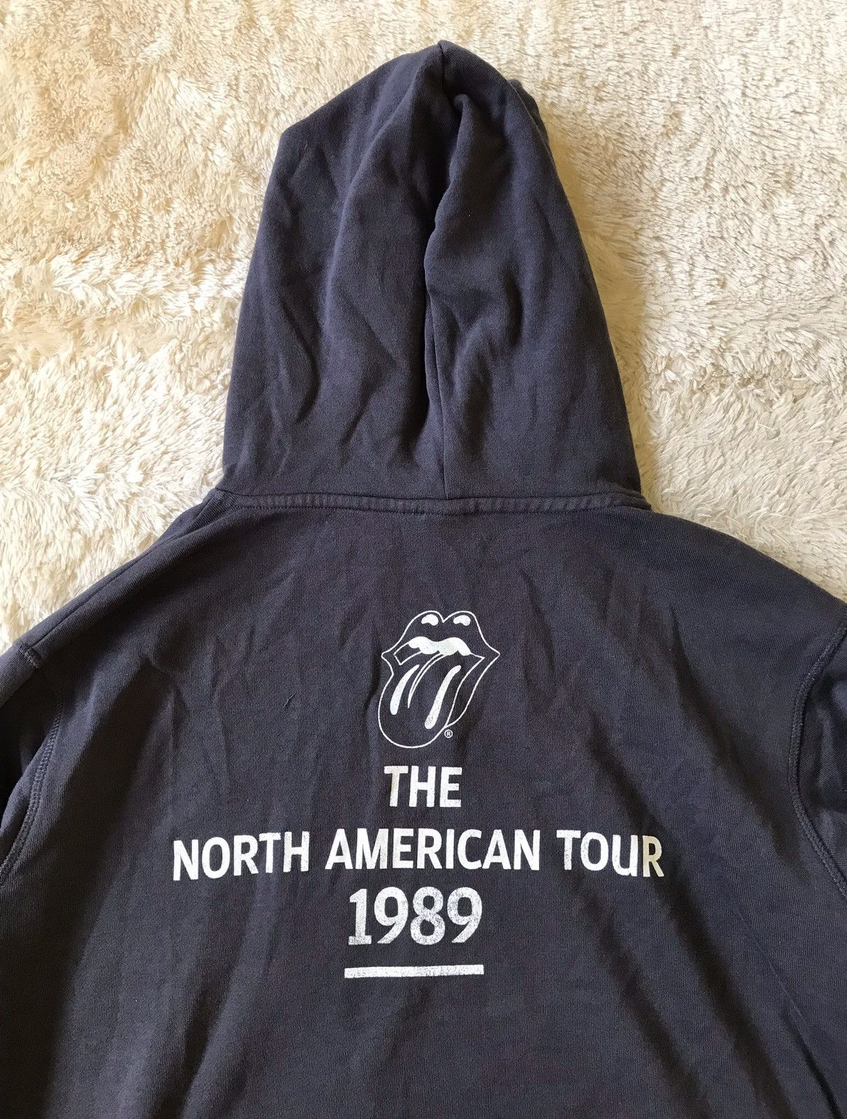Band Tees The Rolling Stones North American Tour 1989 Vintage Hoodie Size US XL / EU 56 / 4 - 8 Thumbnail
