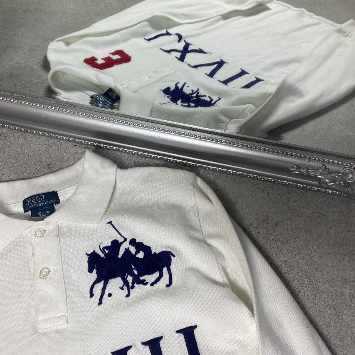 Polo Ralph Lauren Vintage Long Sleeve Polo Ralph Lauren PRL #3 Big Logo Size US M / EU 48-50 / 2 - 5 Thumbnail