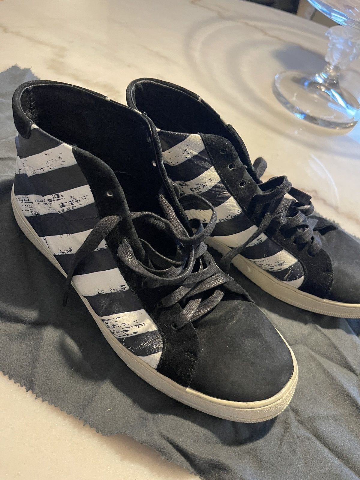 Off-White Off white mens high top sneakers 43 Size US 9.5 / EU 42-43 - 17 Thumbnail