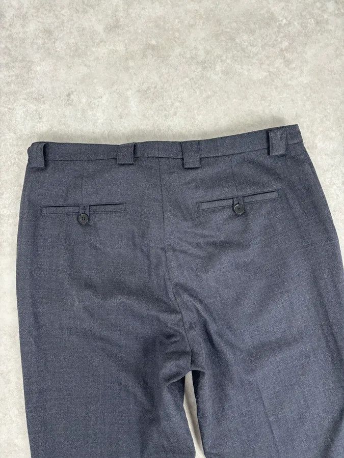 Maison Margiela Maison Margiela Black Wool Minimalist Pants Size US 32 / EU 48 - 7 Thumbnail