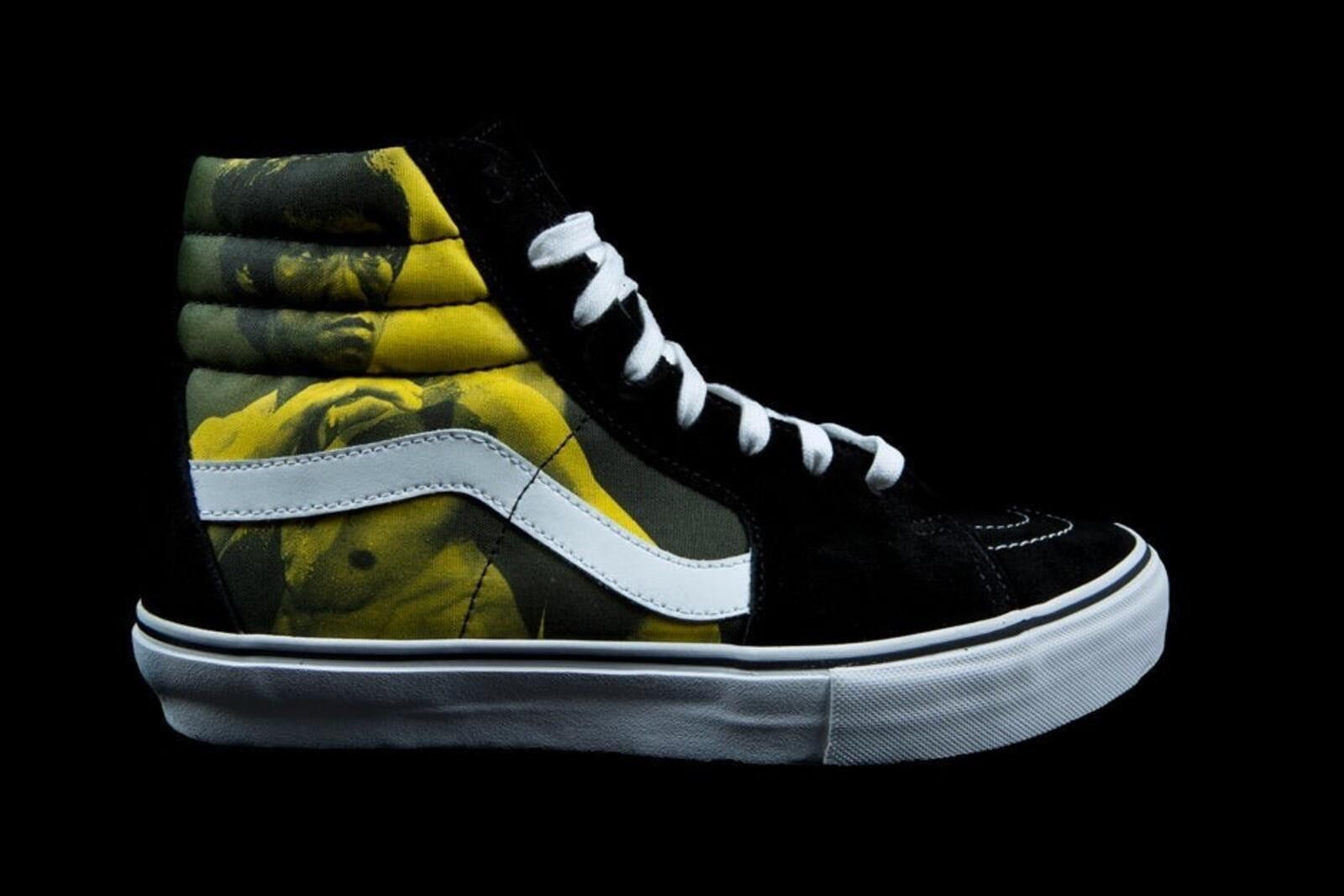 Vans FW13 Vans x Supreme Bruce Lee Sk8-Hi Yellow VN-099NANN US11 Size US 11 / EU 44 - 1 Thumbnail