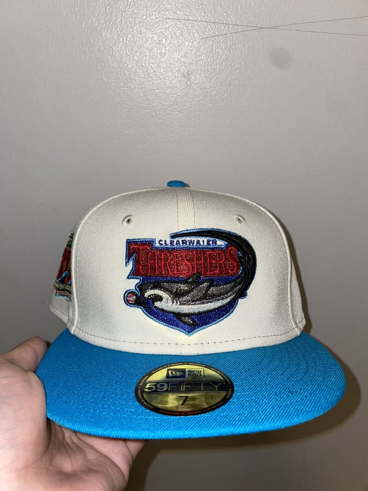 New Era Myfitteds Clearwater threshers 30 years patch jaws size 7 br Size ONE SIZE - 3 Thumbnail