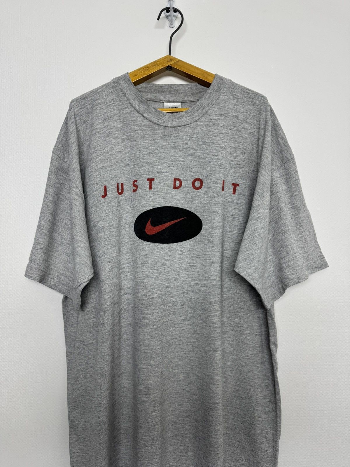 Nike Vintage 90s Nike Just Do It T-Shirt swoosh Size US L / EU 52-54 / 3 - 1 Thumbnail