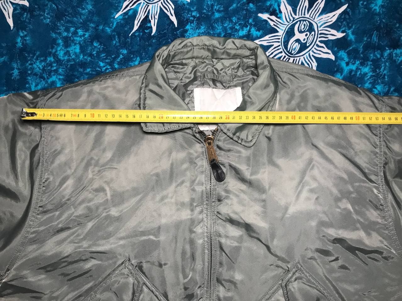 Alpha Industries × Vintage Vintage Alpha Industries Flight Bomber Jacket Military Size US XL / EU 56 / 4 - 3 Thumbnail