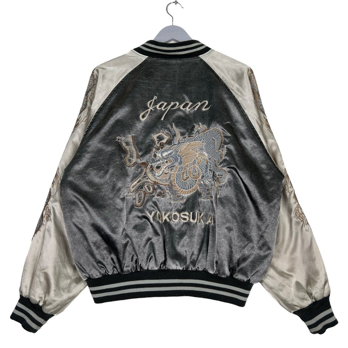 Japanese Brand 🔥 VINTAGE SOUVENIR JAPAN YOKOSUKA SUKAJAN JACKET Size US M / EU 48-50 / 2 - 2 Thumbnail