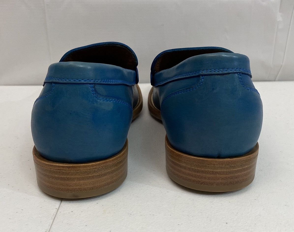 Dsquared2 Dsquared2 🇮🇹 Blue Leather Ivy League Penny Loafer 8.5 NEW Size US 8.5 / EU 41-42 - 10 Thumbnail