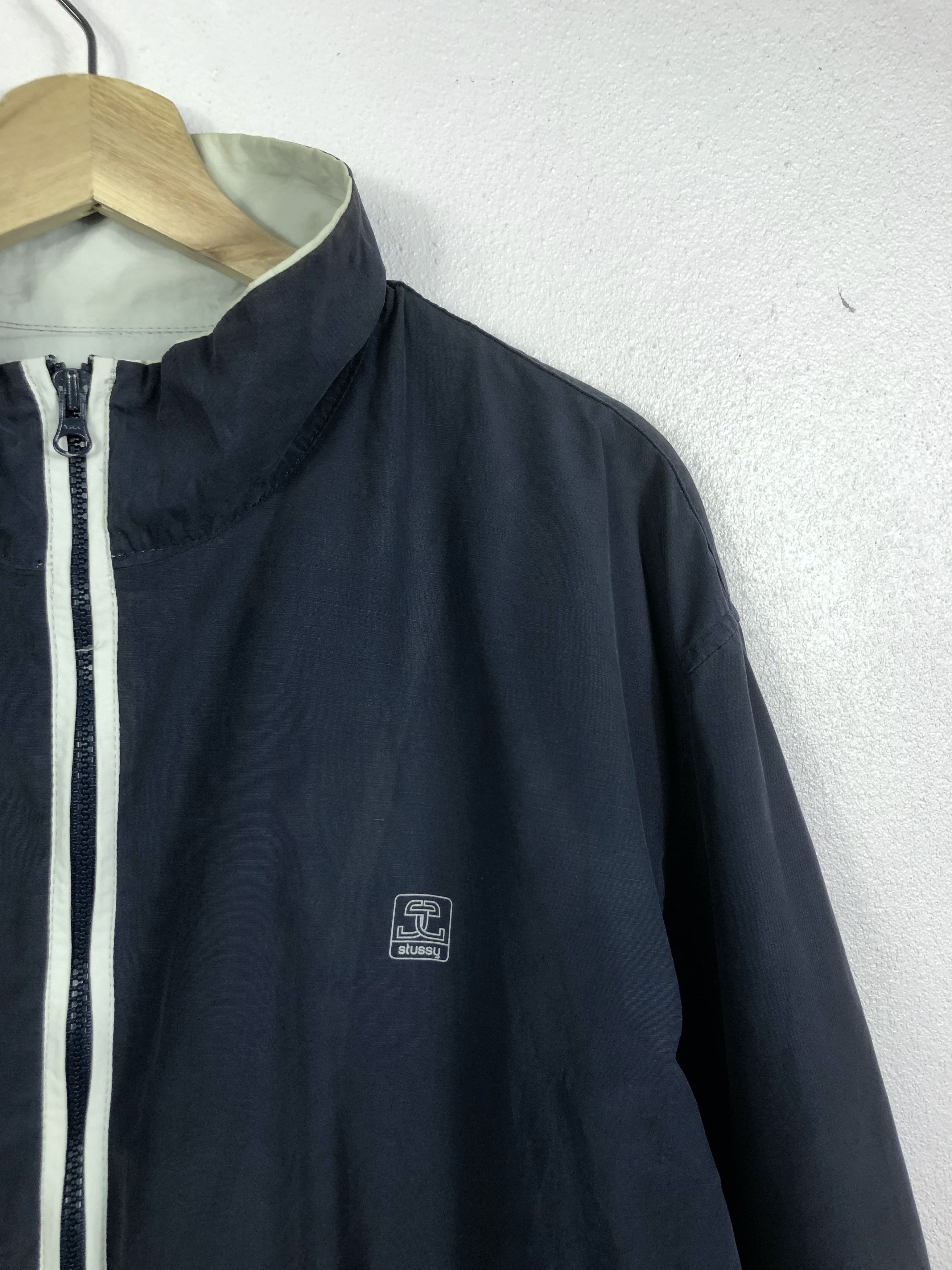 Stussy Rare Vintage Stussy Light Zipper Jacket Made in USA Size US XL / EU 56 / 4 - 3 Thumbnail