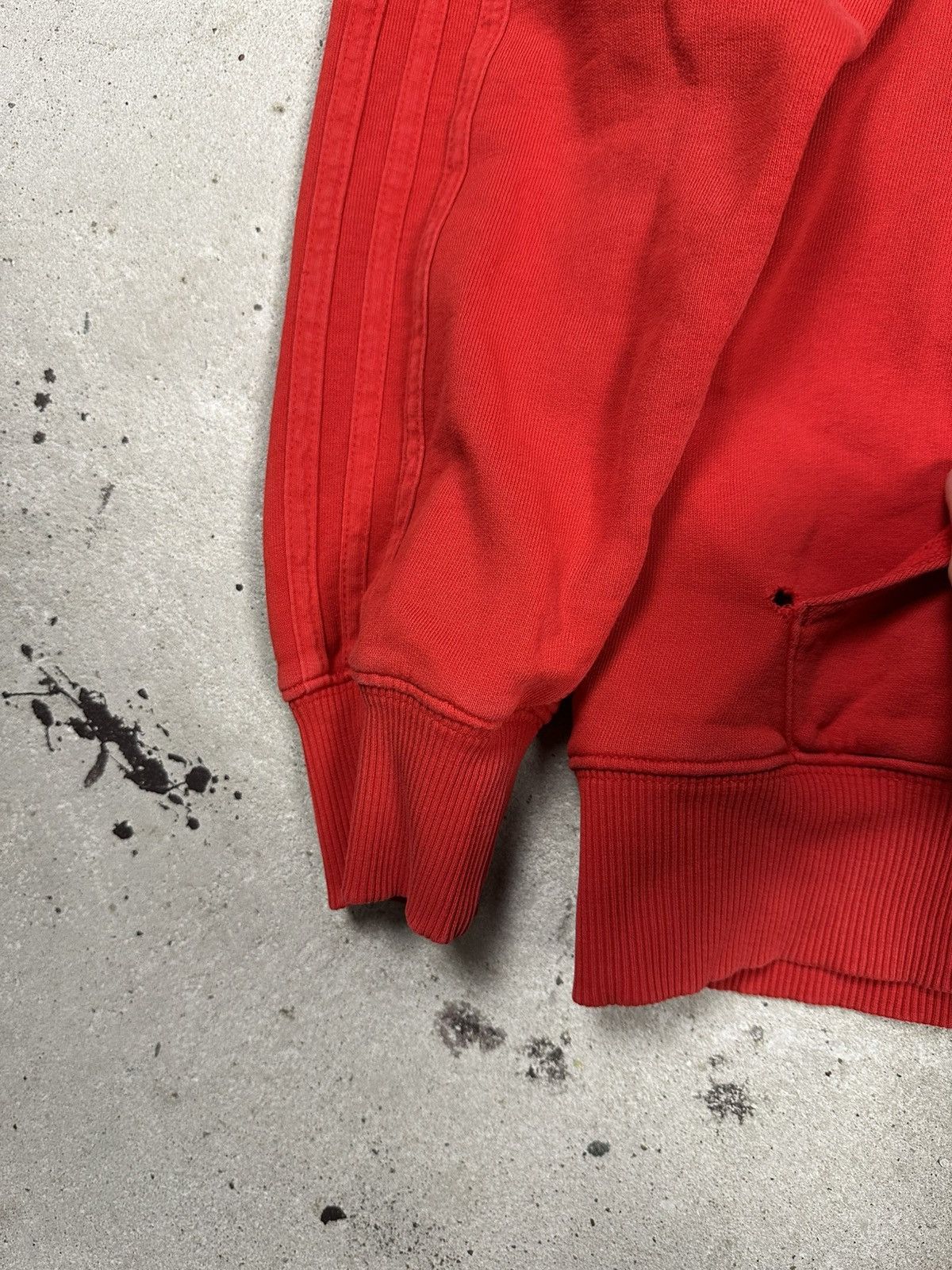 Adidas × Japanese Brand × Vintage Vintage Y2K Adidas Osaka Japan Red Hoodie Sweatshirt Size US S / EU 44-46 / 1 - 4 Thumbnail
