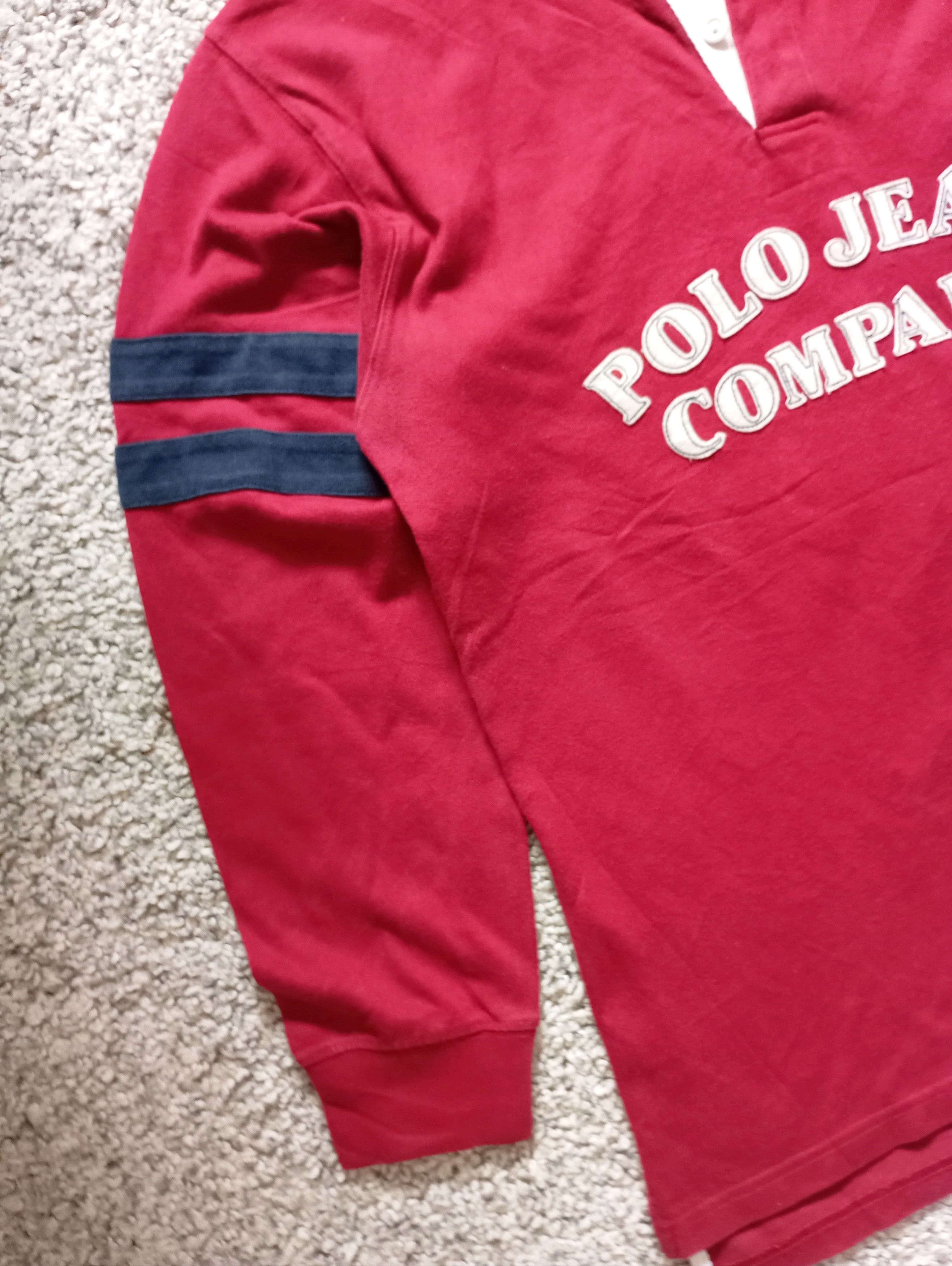 Polo Ralph Lauren × Ralph Lauren × Vintage 🇺🇸Vintage Polo Jeans Company Ralph Lauren Shirt Size US XL / EU 56 / 4 - 4 Thumbnail