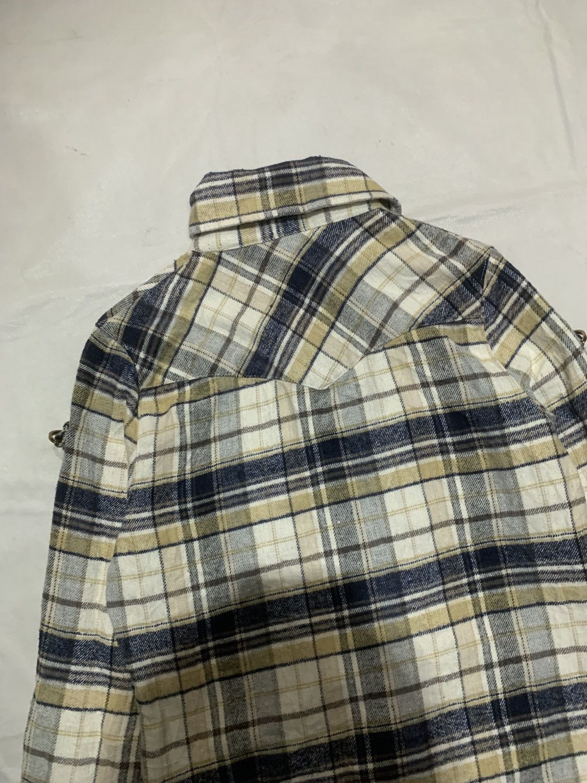 GOA GOA Women Vintage Cowboy Buttons Flannel Size S / US 4 / IT 40 - 14 Thumbnail