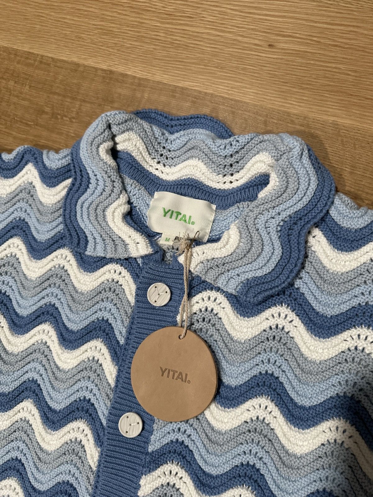 YITAI Yitai crochet knit button up Size US M / EU 48-50 / 2 - 3 Thumbnail