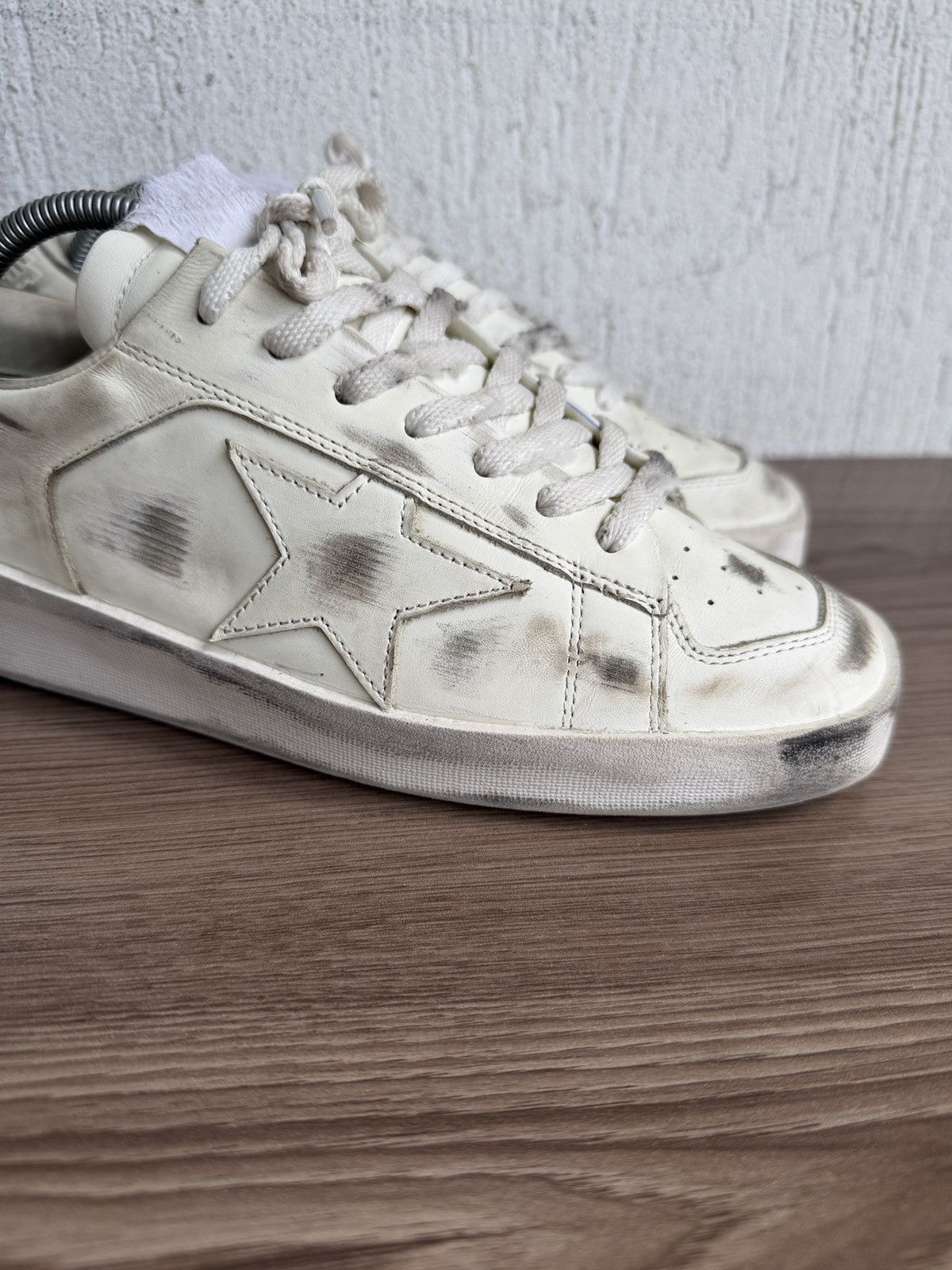 Golden Goose Limited edition distress stardan trainer Size US 6.5 / EU 39-40 - 4 Thumbnail