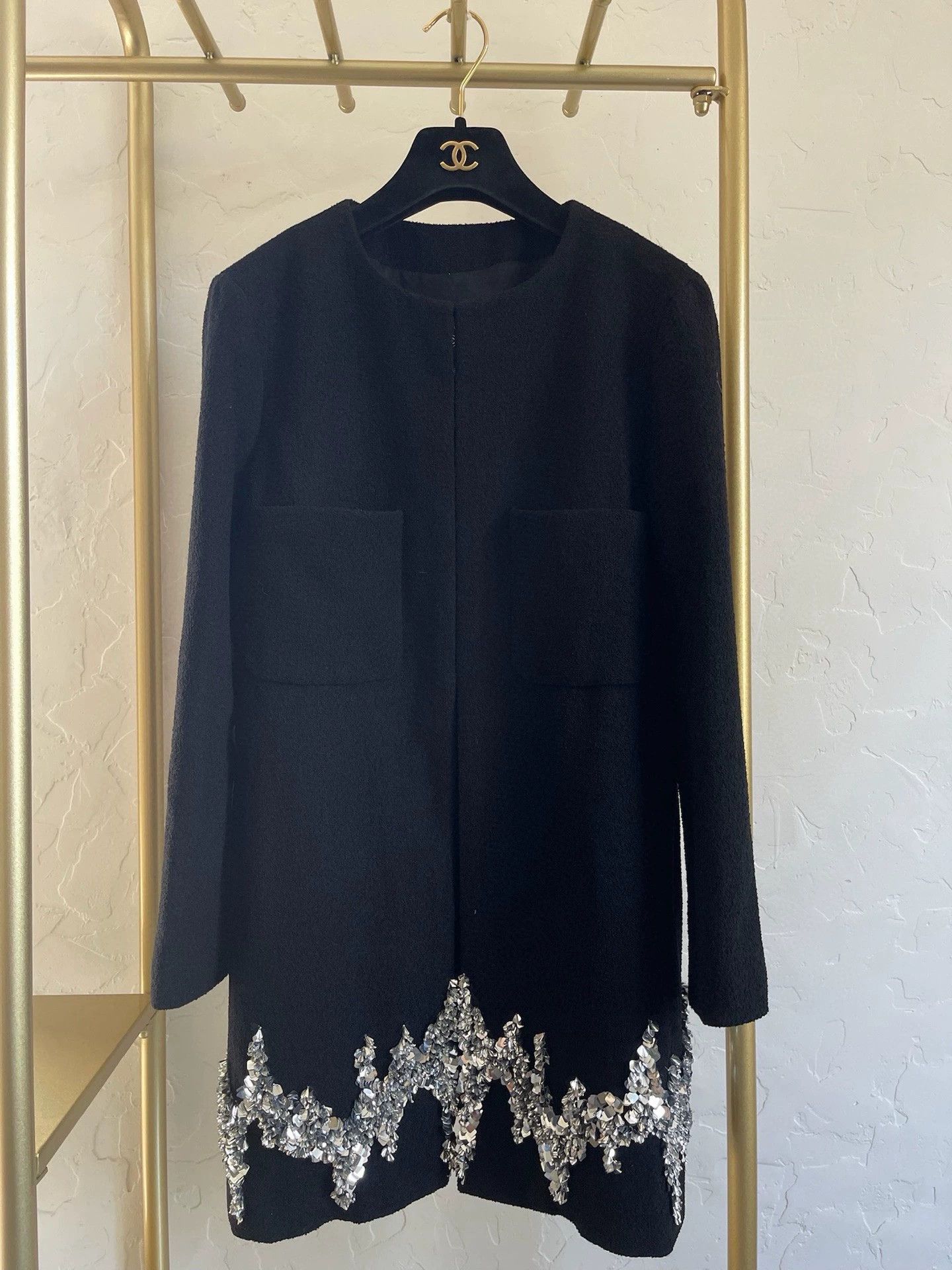 Chanel 2022 Pre-Fall Sequin Coat - dmc