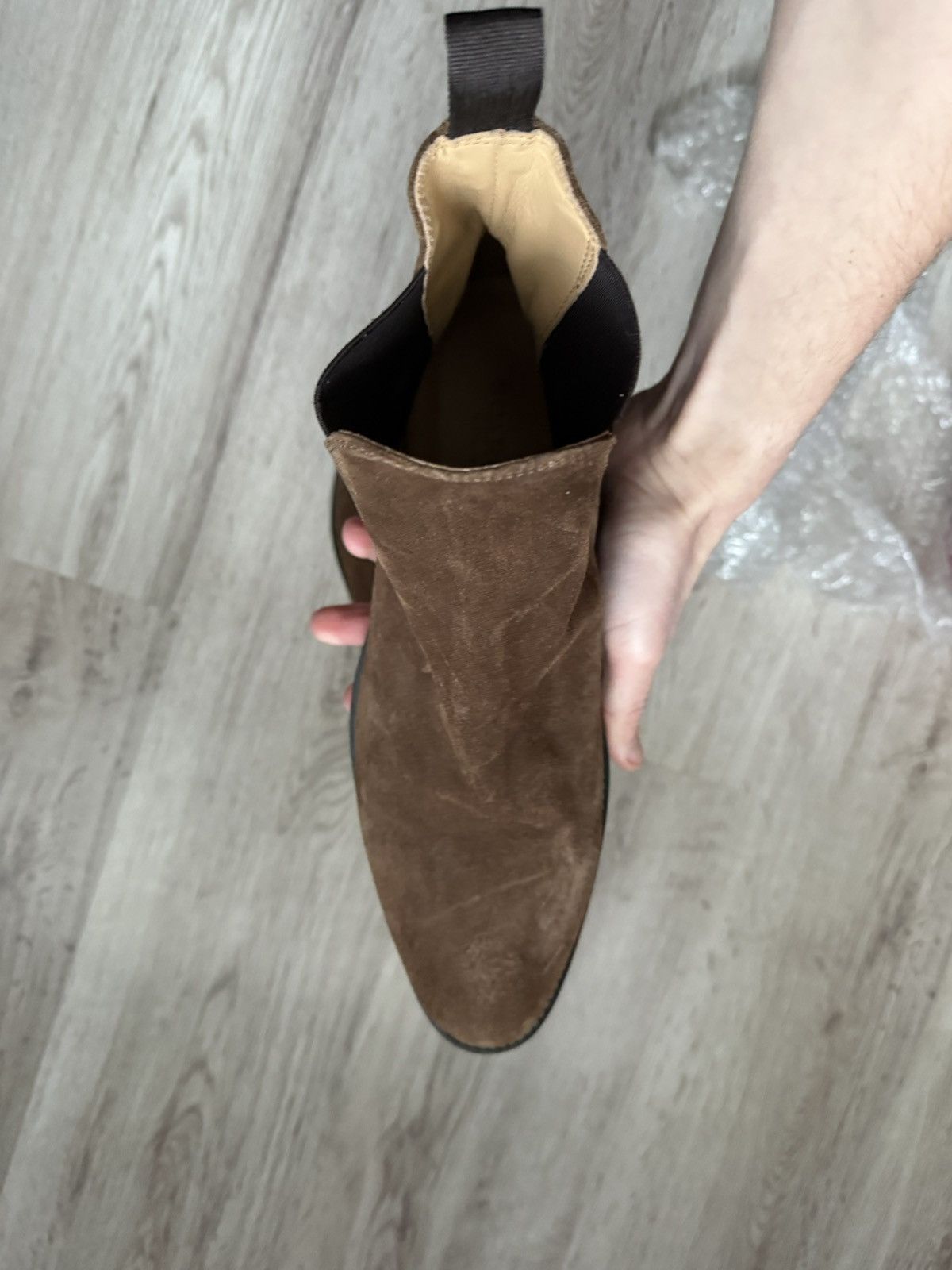 Scarosso Scarosso Giacomo Tobacco Suede Chelsea used Size US 9 / EU 42 - 24 Thumbnail