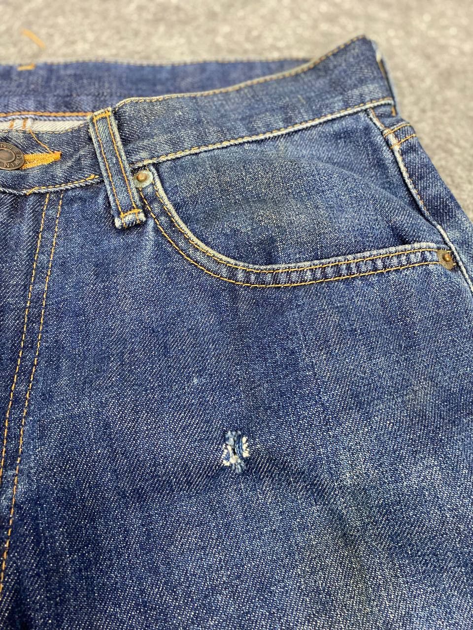 Edwin vintage edwin 503z distressed denim Size US 31 - 8 Thumbnail