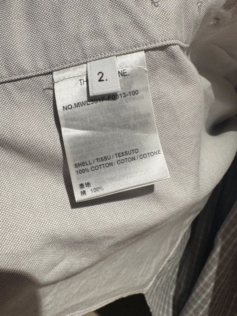 Thom Browne Thom Browne size2 A sharp collar single row button long sle Size US M / EU 48-50 / 2 - 6 Thumbnail
