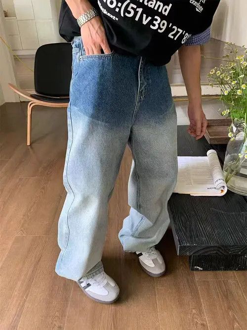 Japanese Brand Mayuzumi x Eri Vintage Washed Faded Loose Casual Jeans Size US 34 / EU 50 - 1 Thumbnail