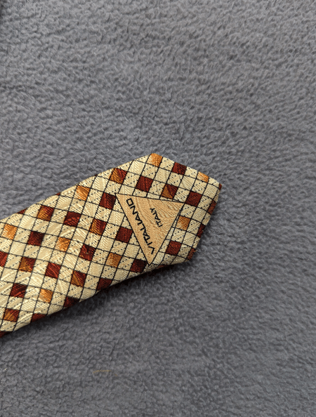 Vitaliano Vintage Vitaliano Pancaldi Italy silk neck tie Size ONE SIZE - 2 Thumbnail