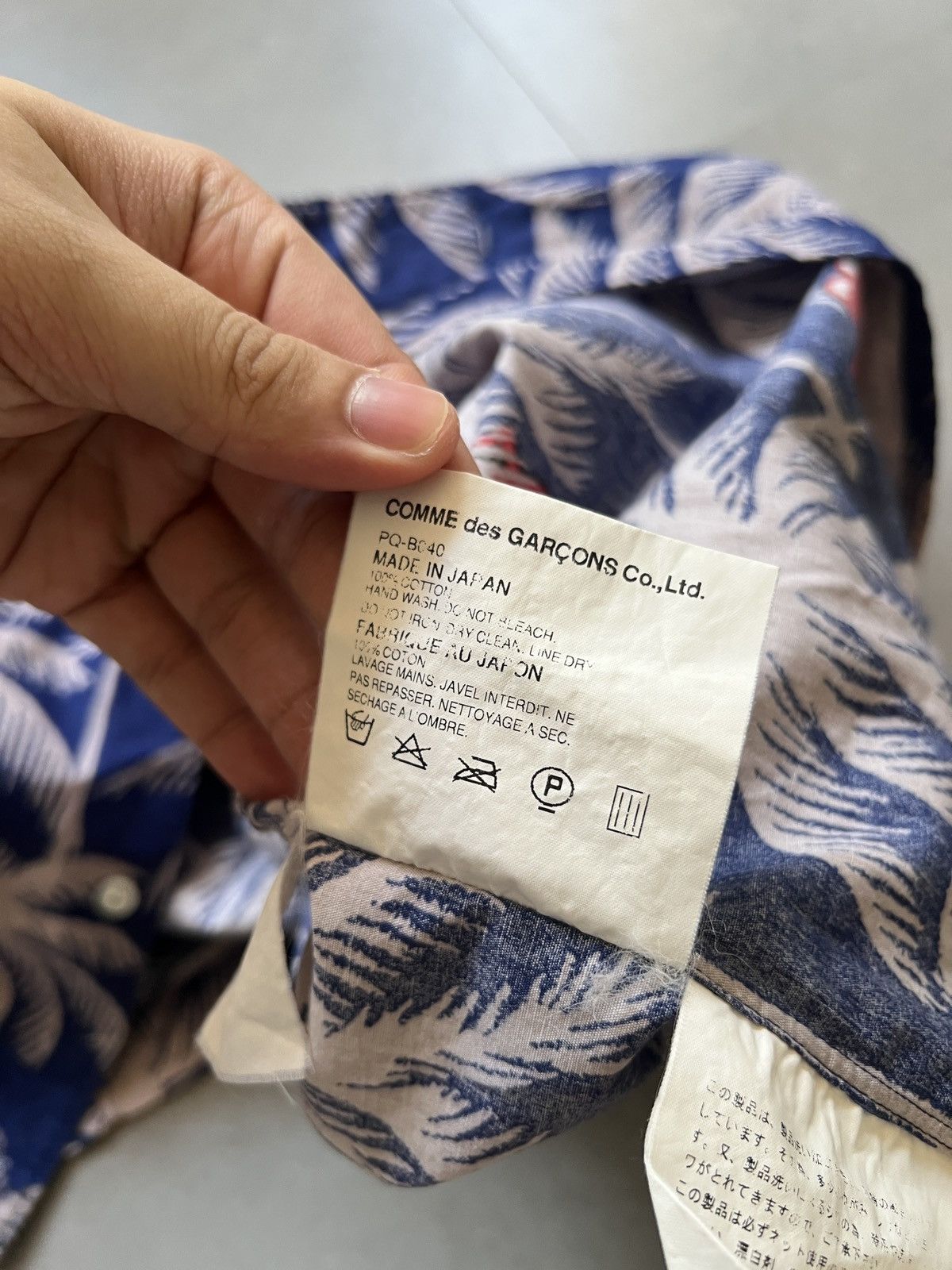 Comme des Garcons Homme Plus × The Rolling Stones SS06 Comme Des Garcons Homme Plus Hawaii Aloha Shirt Size US S / EU 44-46 / 1 - 5 Thumbnail