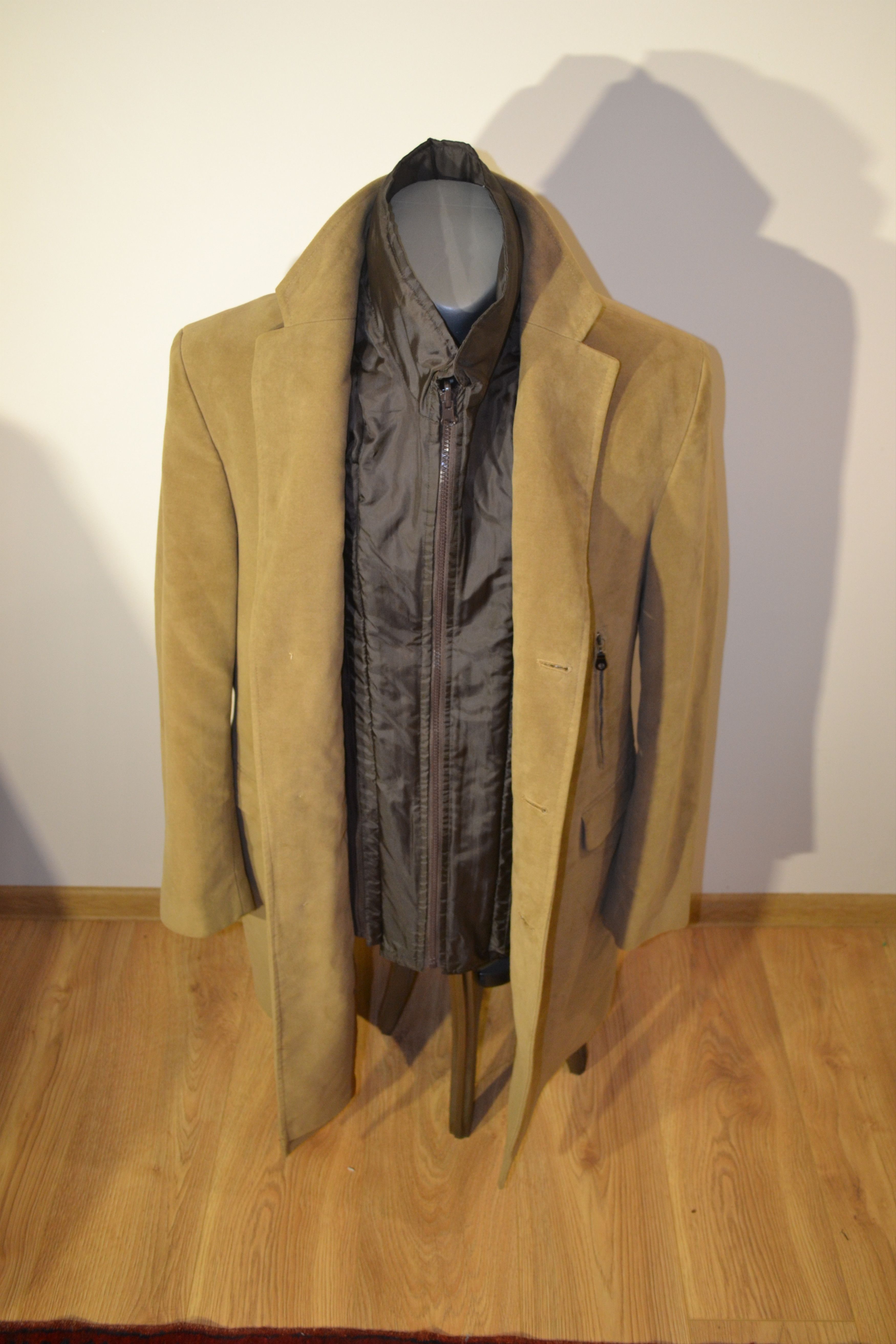 Other Vintage Del Mare 1911 Men’s Coat with Zip-In Waistcoat – L Size US L / EU 52-54 / 3 - 3 Thumbnail