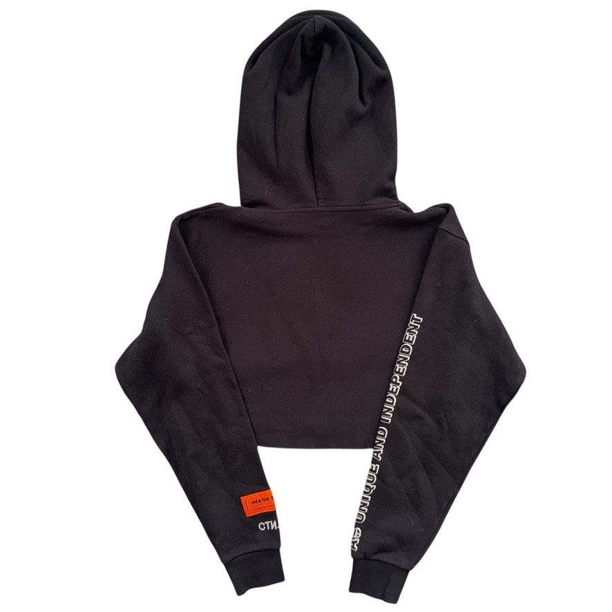 Heron Preston HERON PRESTON CROP HOODIE Size S / US 4 / IT 40 - 2 Thumbnail