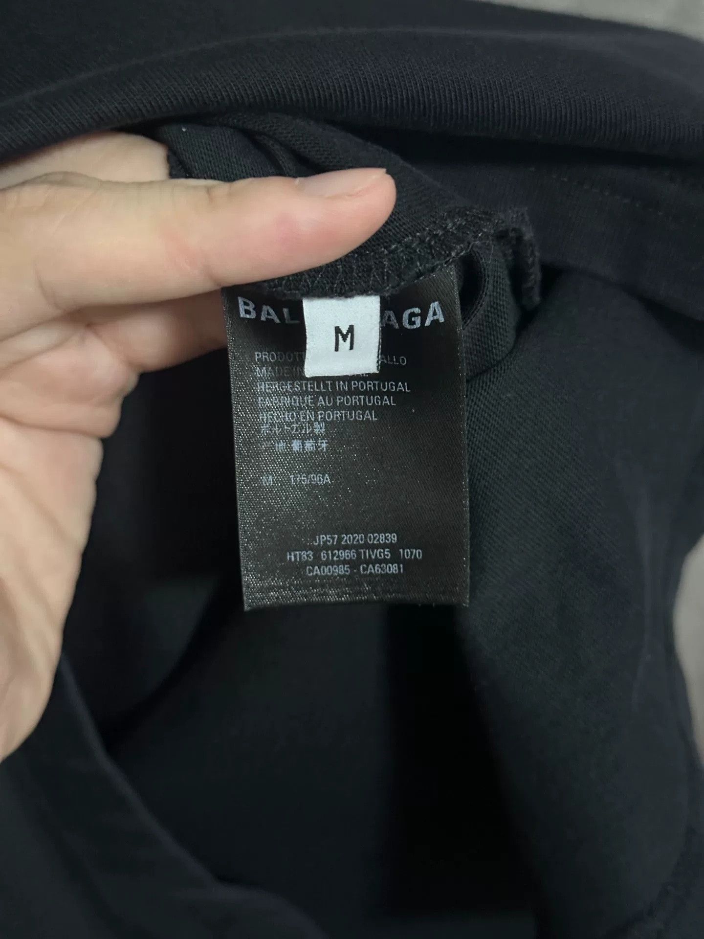 Balenciaga Balenciaga Short Sleeve Logo Print T-Shirt Size US M / EU 48-50 / 2 - 3 Thumbnail