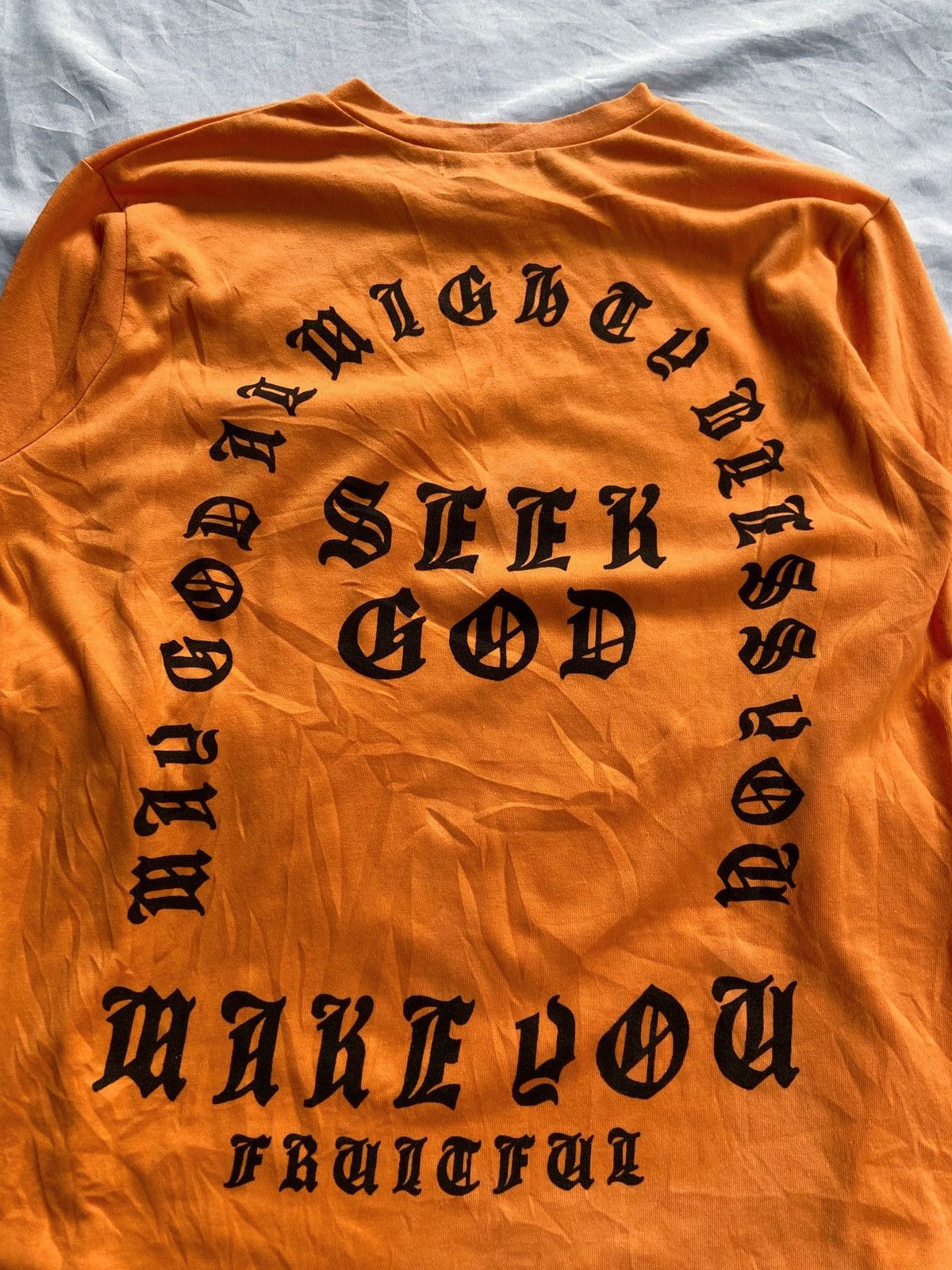 Beauty Beast JUNIOR SWEET MAY GOD ALMIGHTY BLESS YOU LONG SLEEVE Size US M / EU 48-50 / 2 - 2 Thumbnail