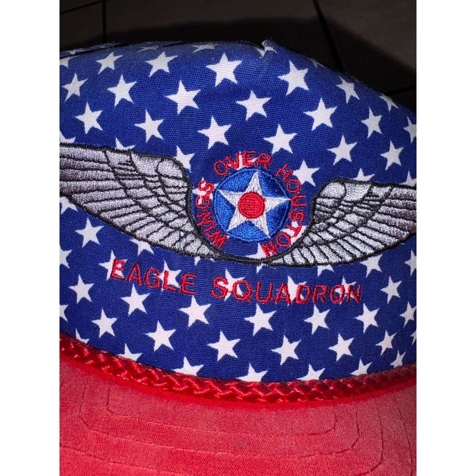 Other Vintage USA eagle squadron air show hat stars snapback Size ONE SIZE - 2 Thumbnail