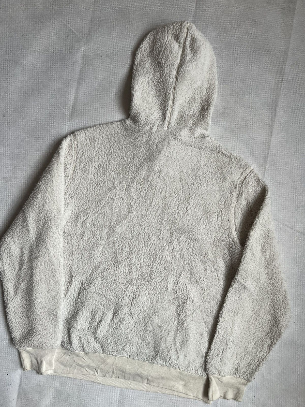 Gap Gap Fleece Sherpa Lining White Pullover Hoodie Size US S / EU 44-46 / 1 - 9 Thumbnail