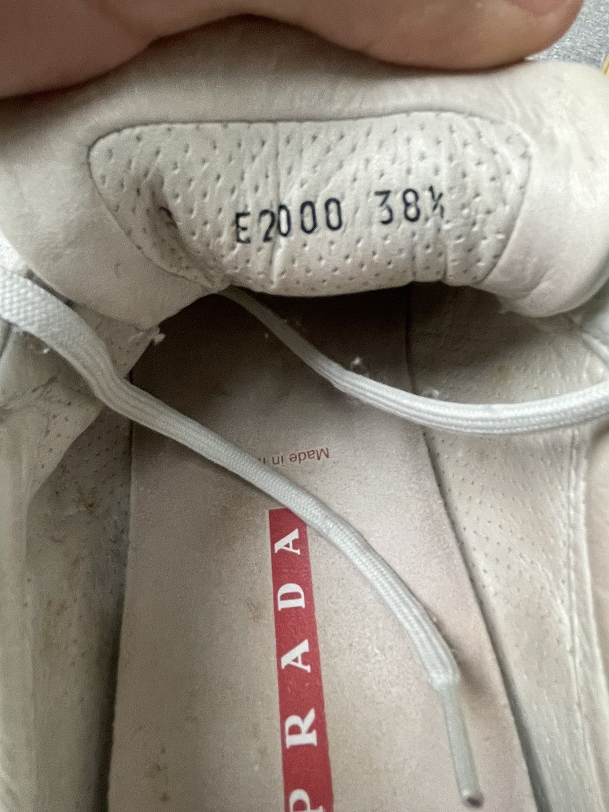 Miu Miu × Prada × Vintage Vintage Prada sneakers Size US 8.5 / IT 38.5 - 7 Thumbnail