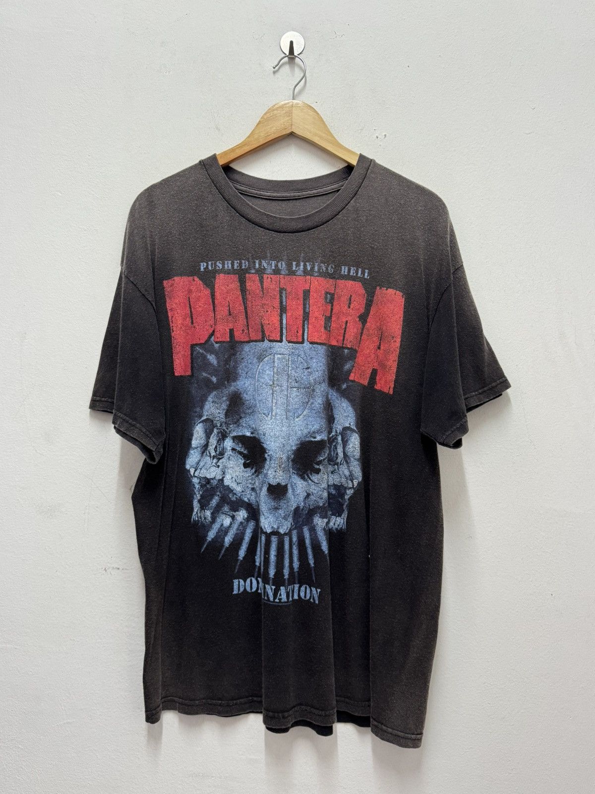 Band Tees Pantera y2k nice faded Size US XL / EU 56 / 4 - 1 Thumbnail