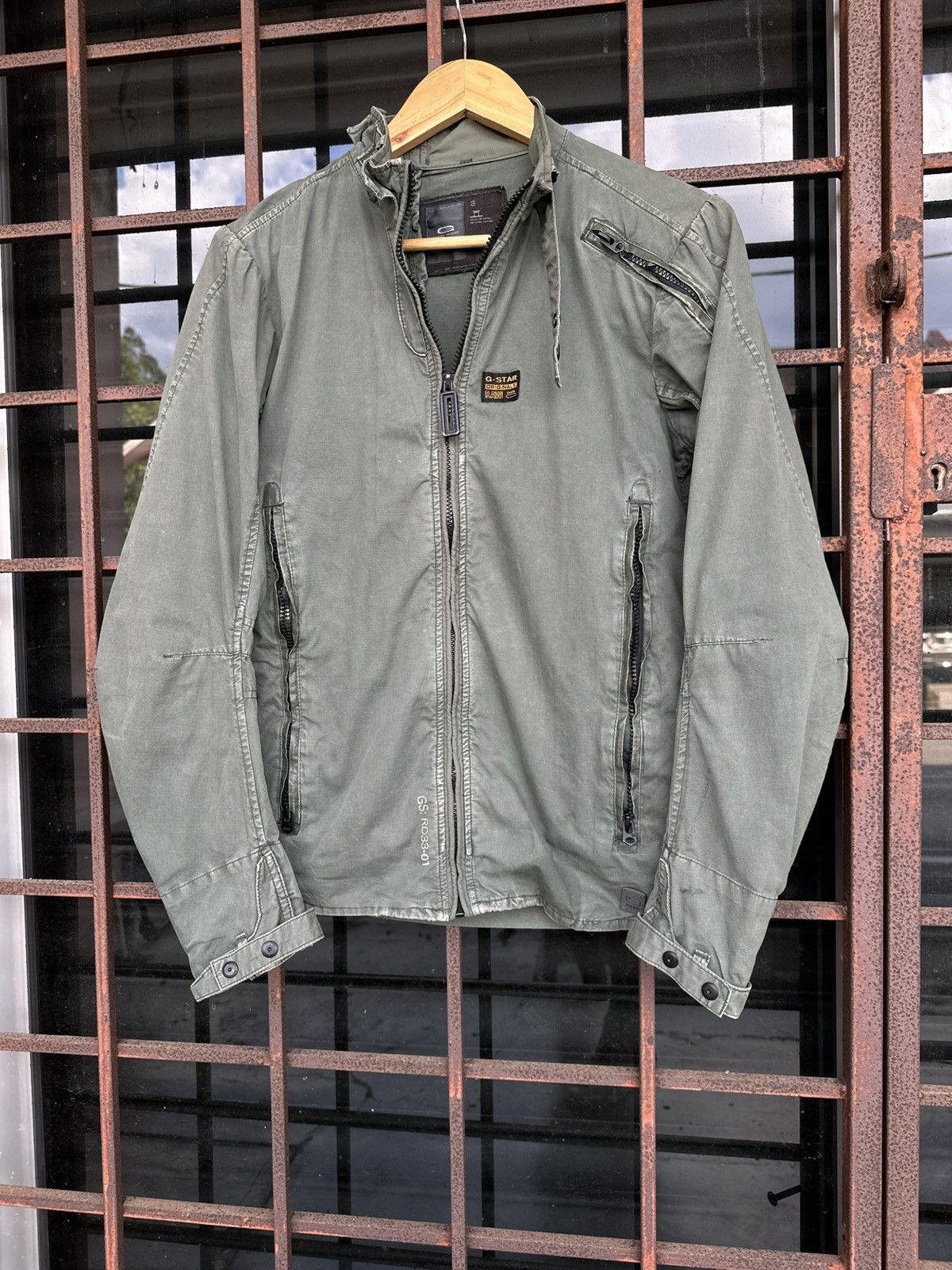 G-Star G-Star Faded Crazy Zipper Bomber Jacket Size US S / EU 44-46 / 1 - 5 Thumbnail