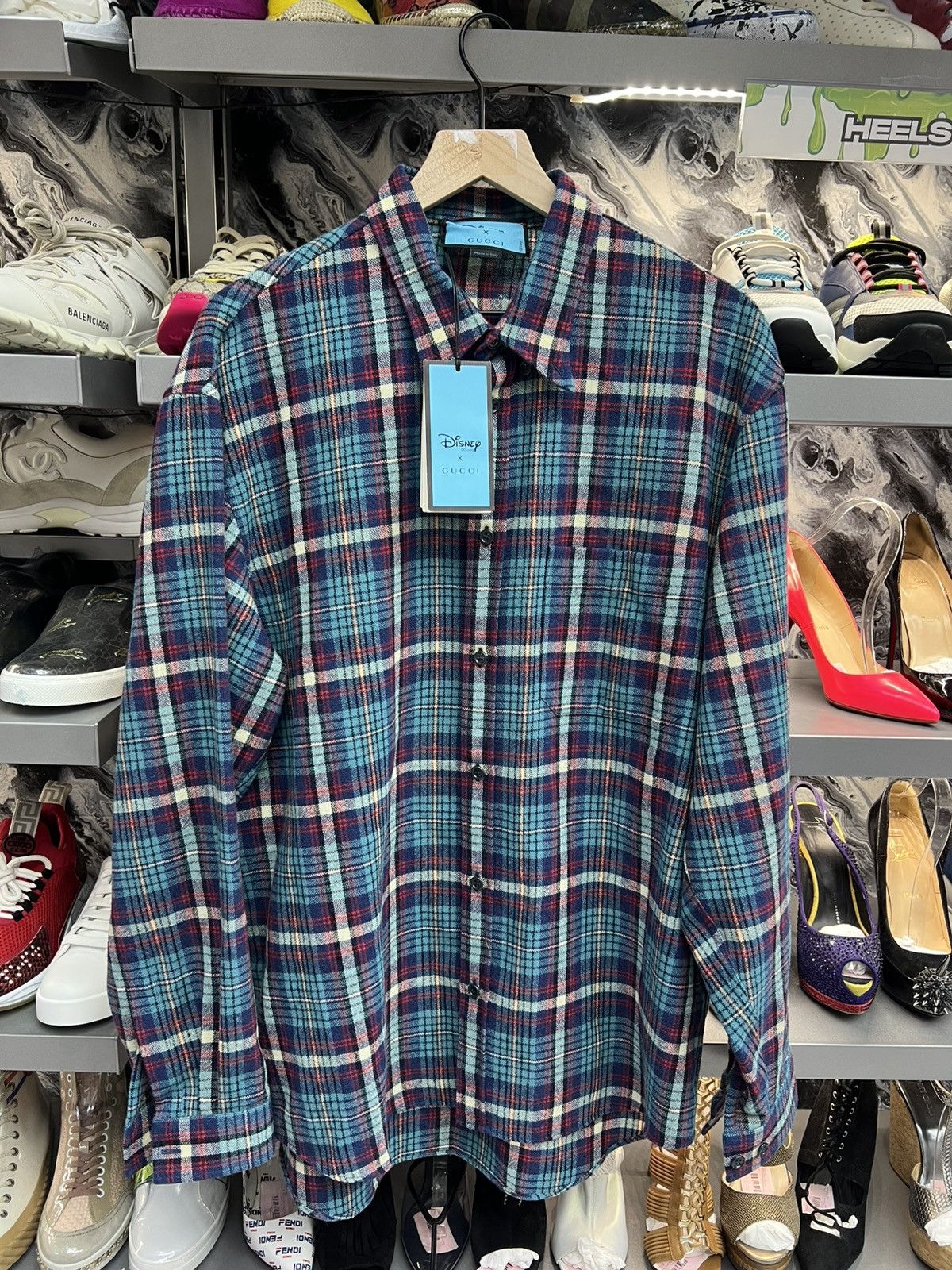 Gucci Gucci x Disney Donald Duck Flannel Size US M / EU 48-50 / 2 - 1 Thumbnail