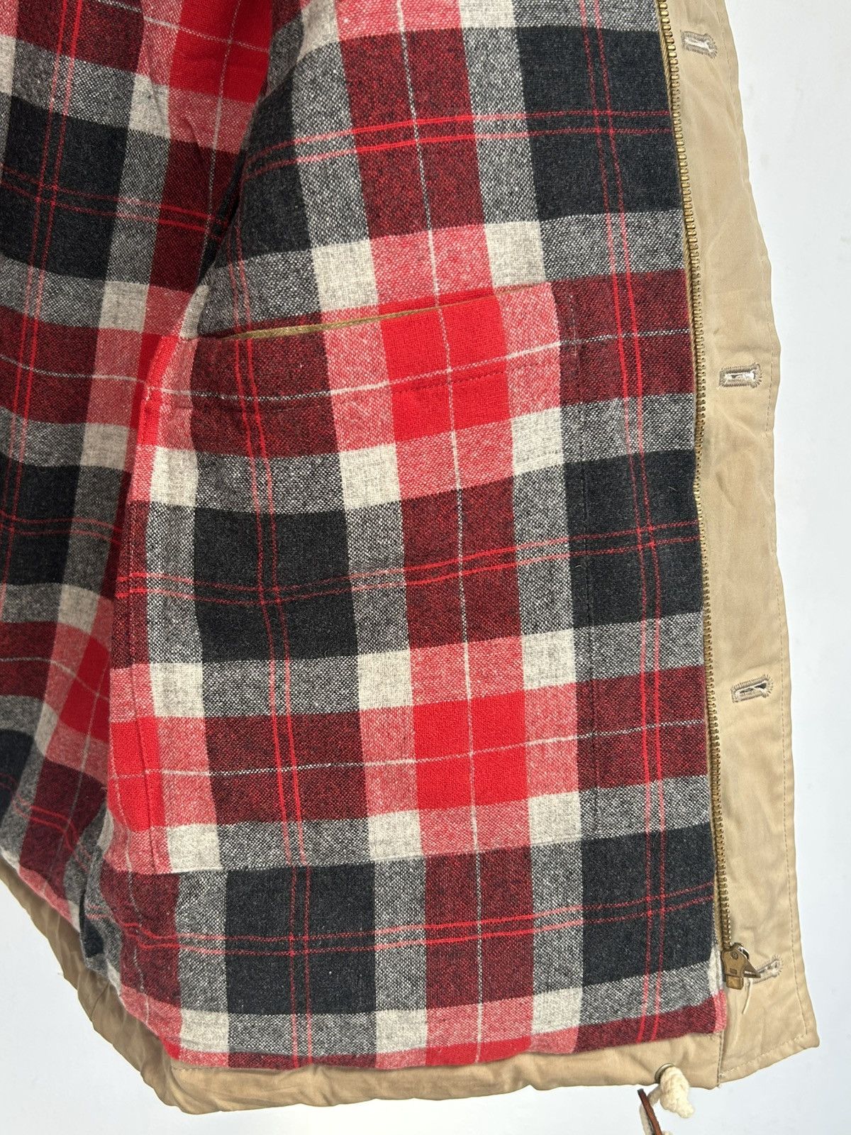 Comme des Garcons AD 2012 The British Millerain X CDG Jacket Vintage Beige Size US S / EU 44-46 / 1 - 8 Thumbnail